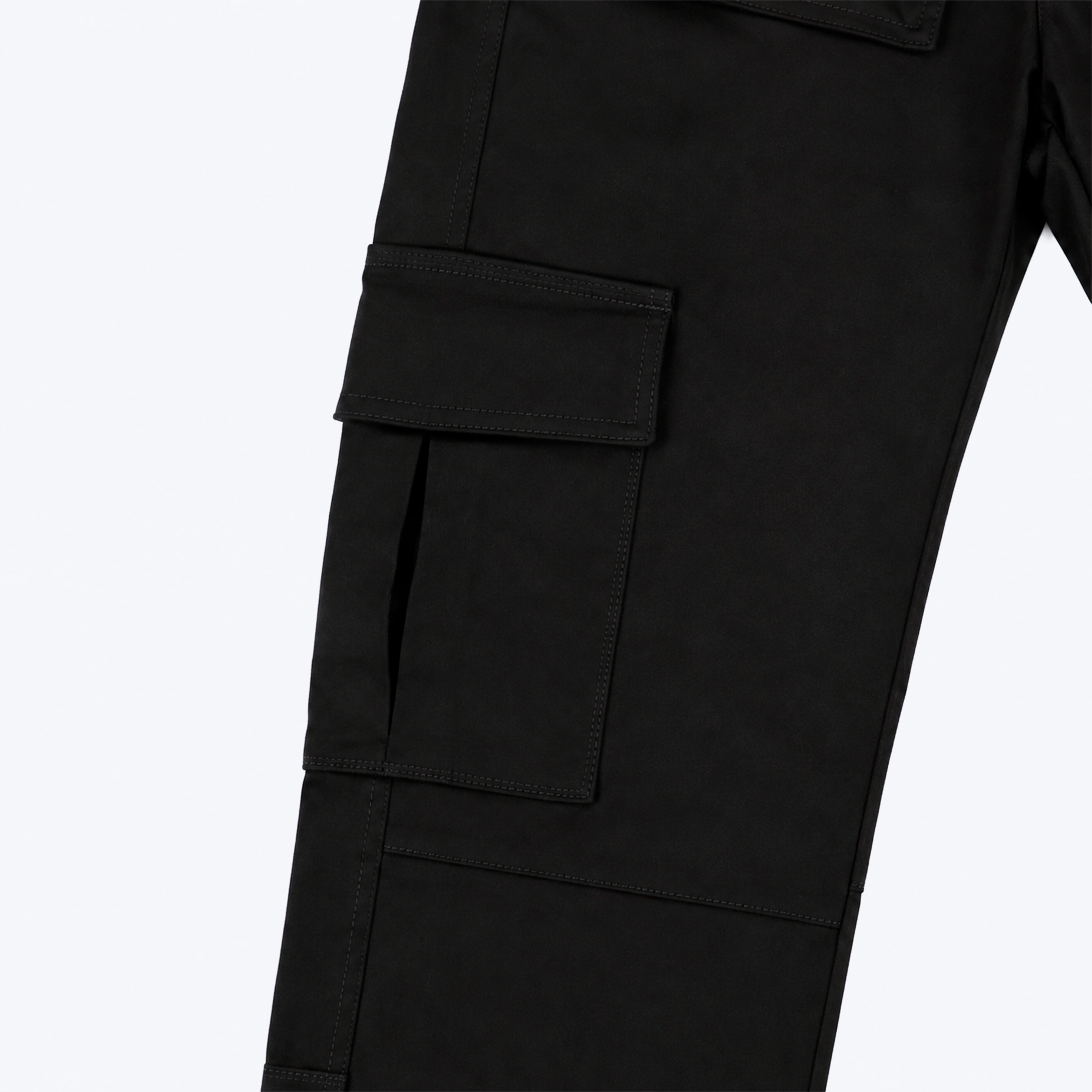 Jogger hombre dril negro
