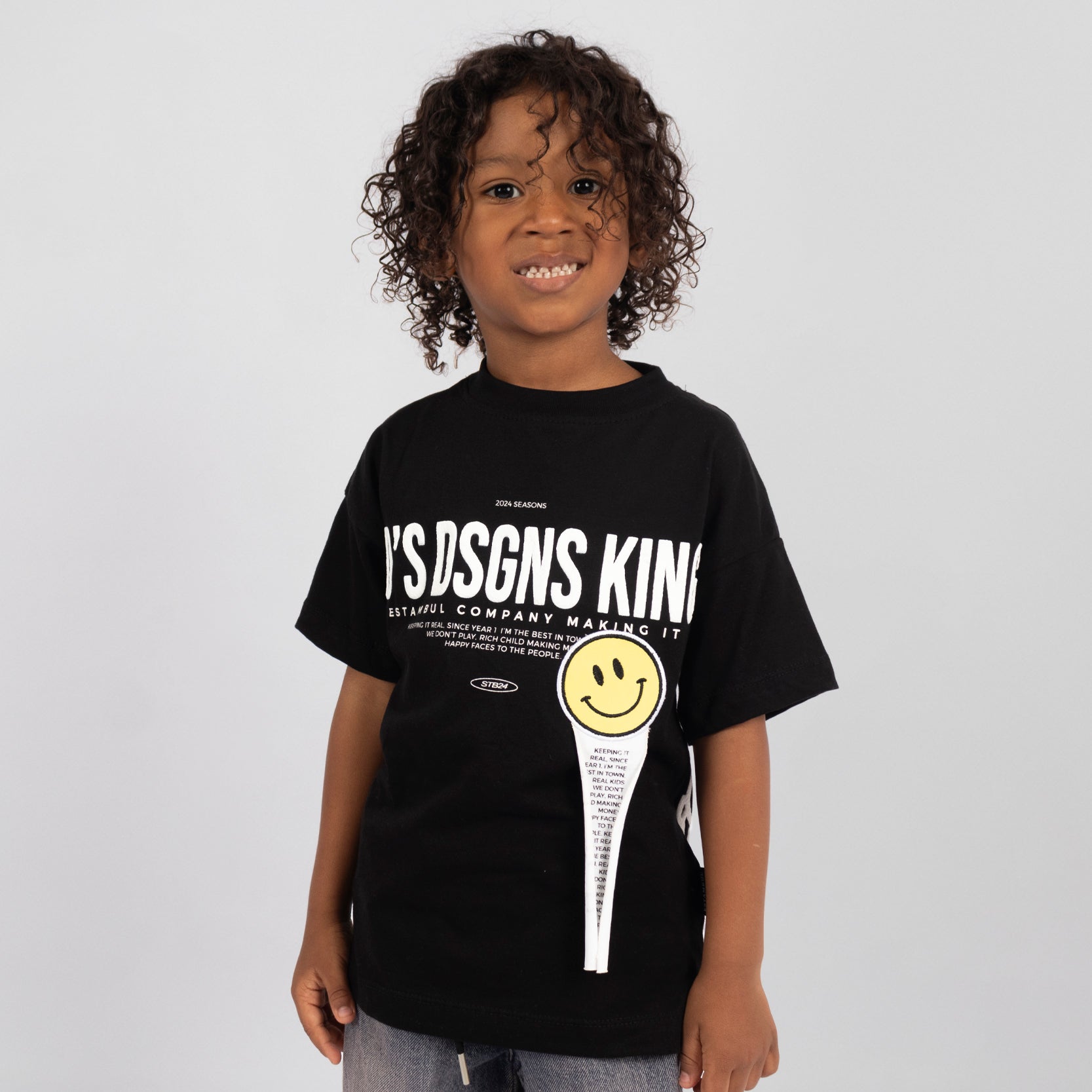 Oversize niño cara feliz