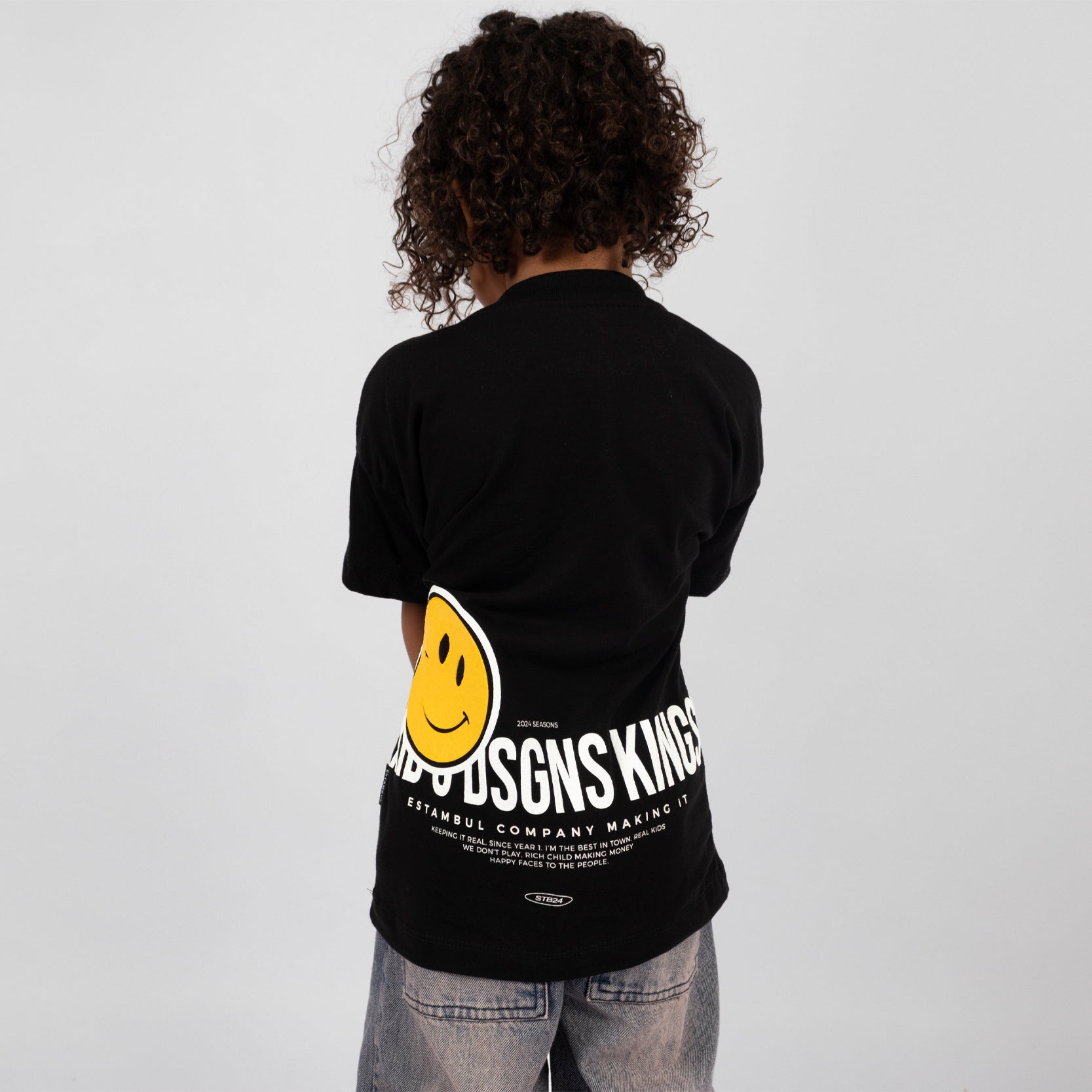 Oversize niño cara feliz