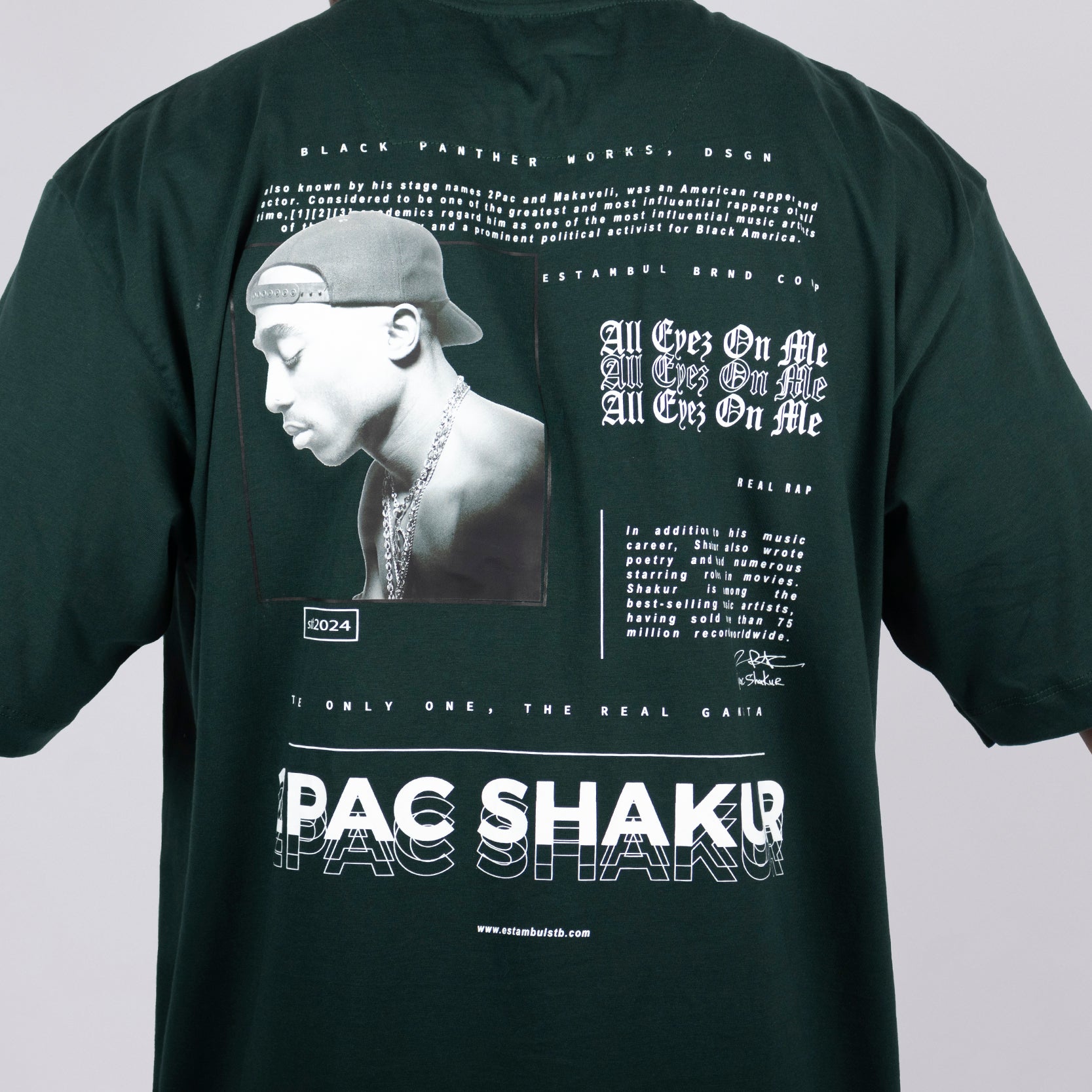 Camiseta hombre shakur
