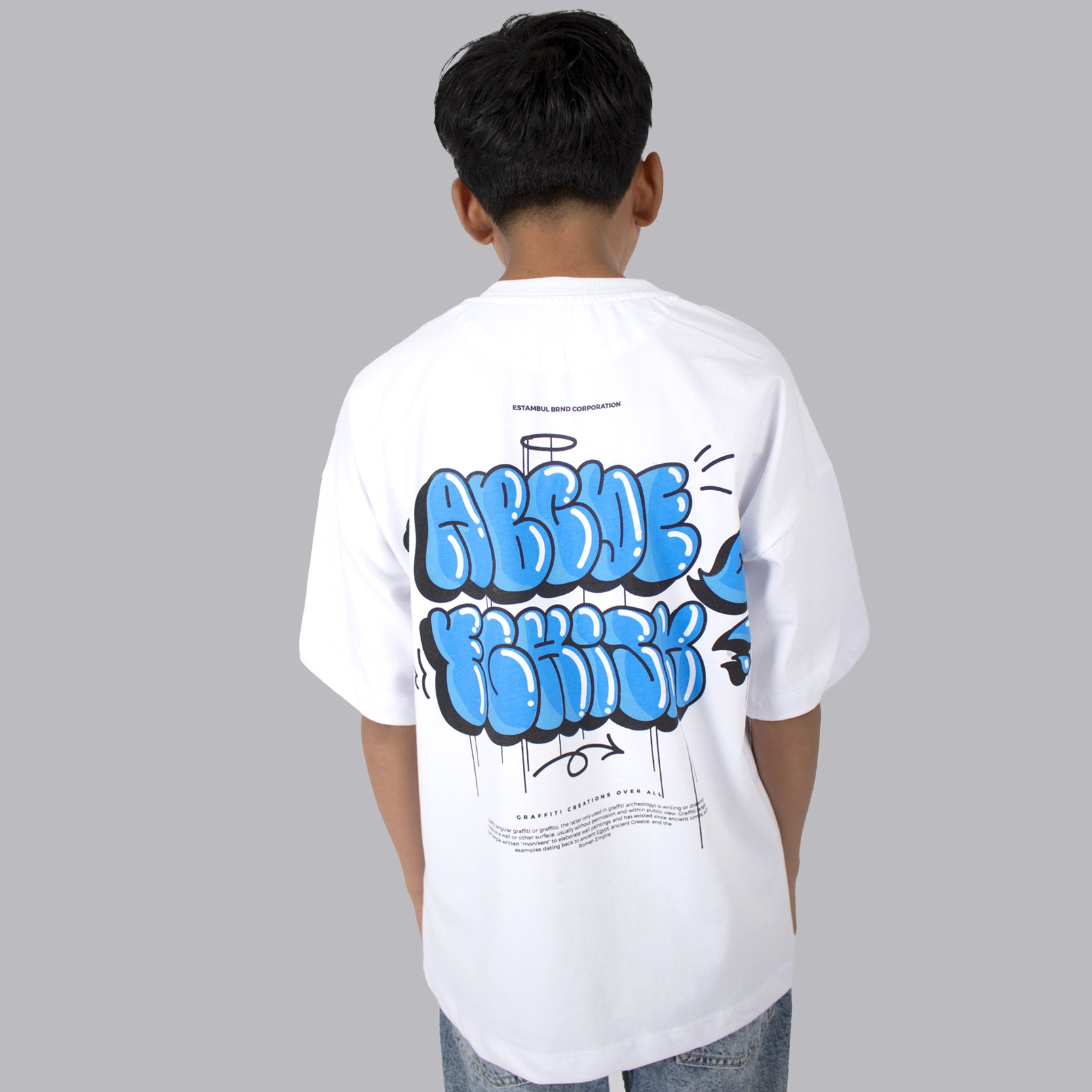 Oversize niño abecedario