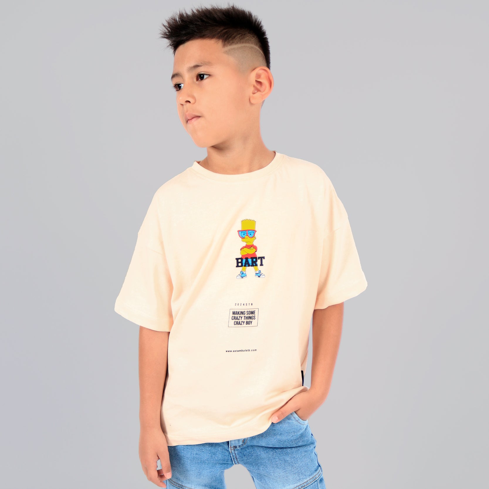 Oversize niño Bart Simpson