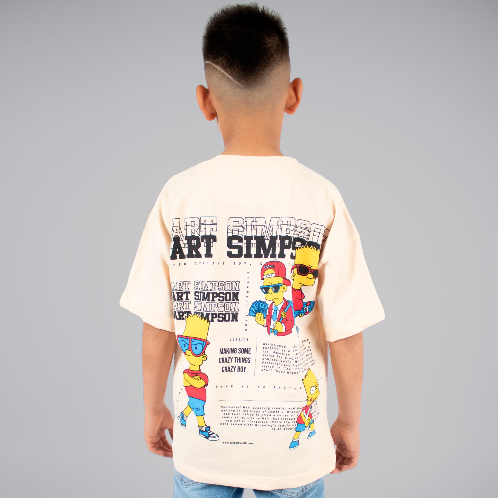Oversize niño Bart Simpson
