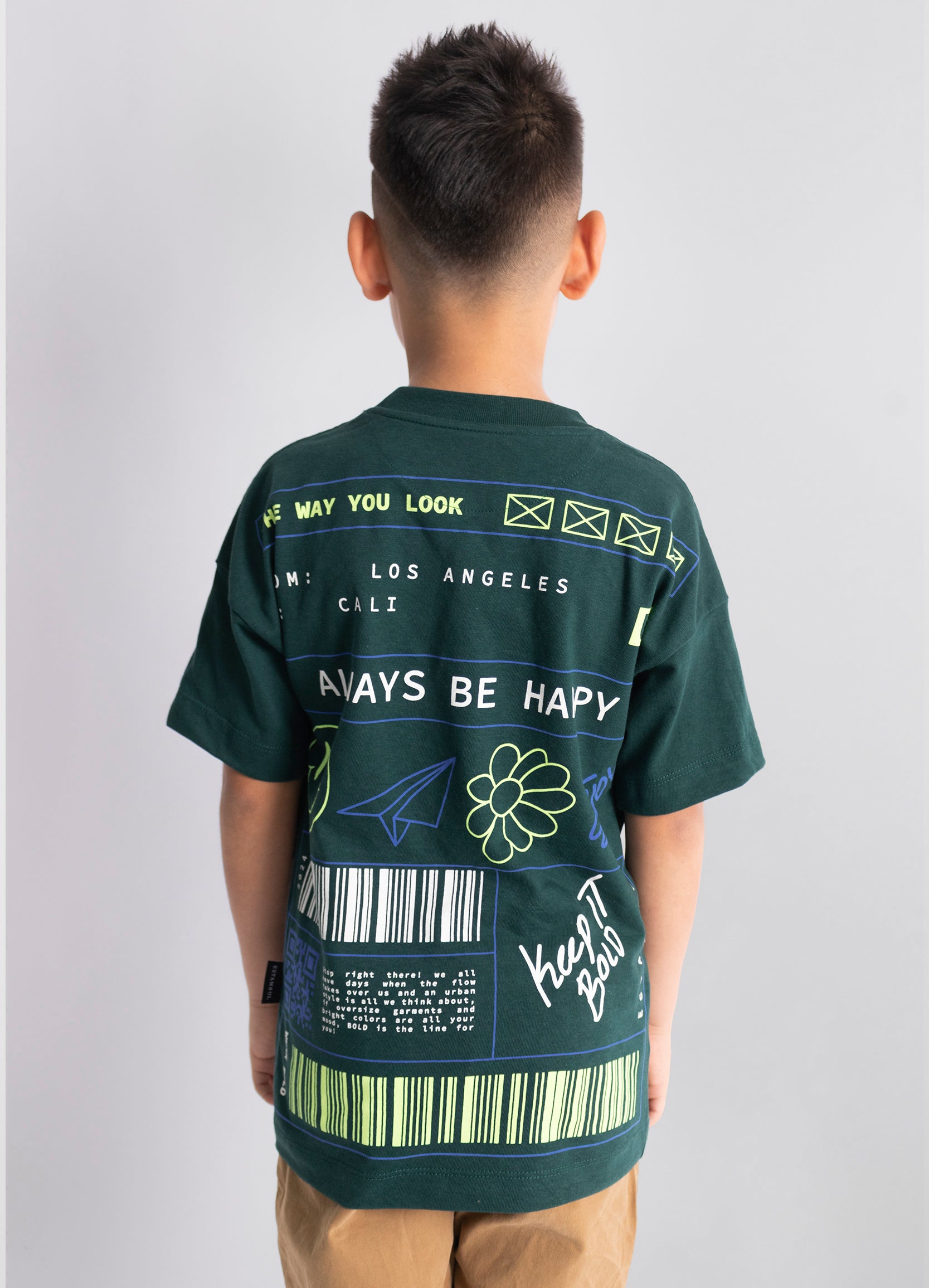 Oversize niño Happy