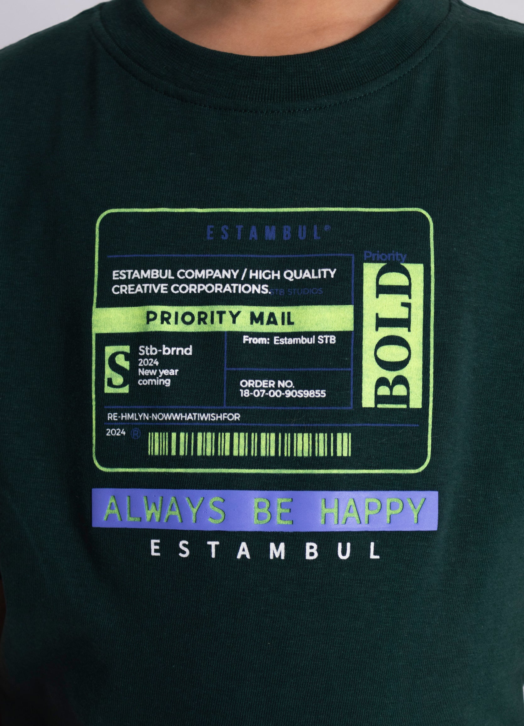 Oversize niño Happy