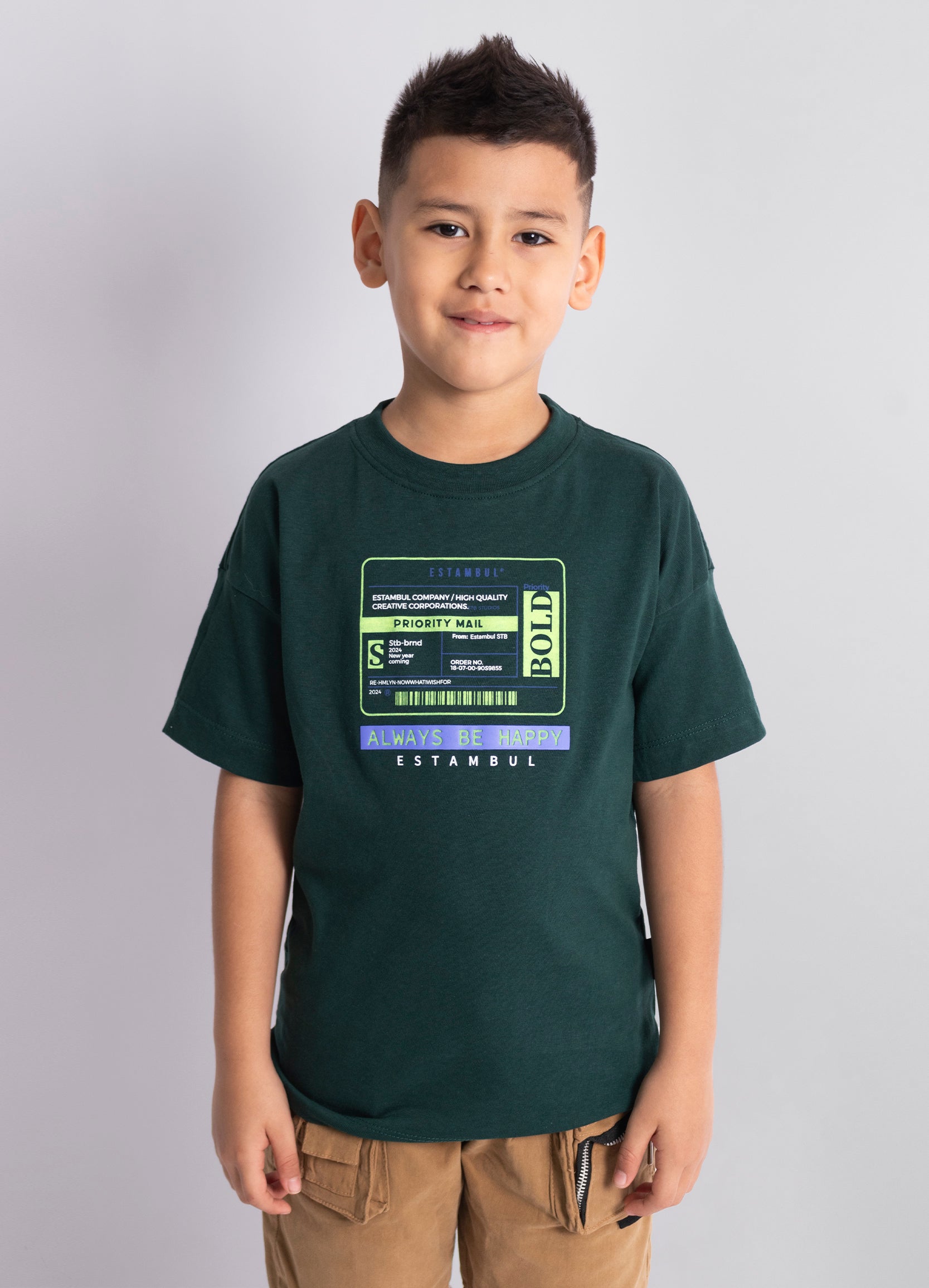 Oversize niño Happy