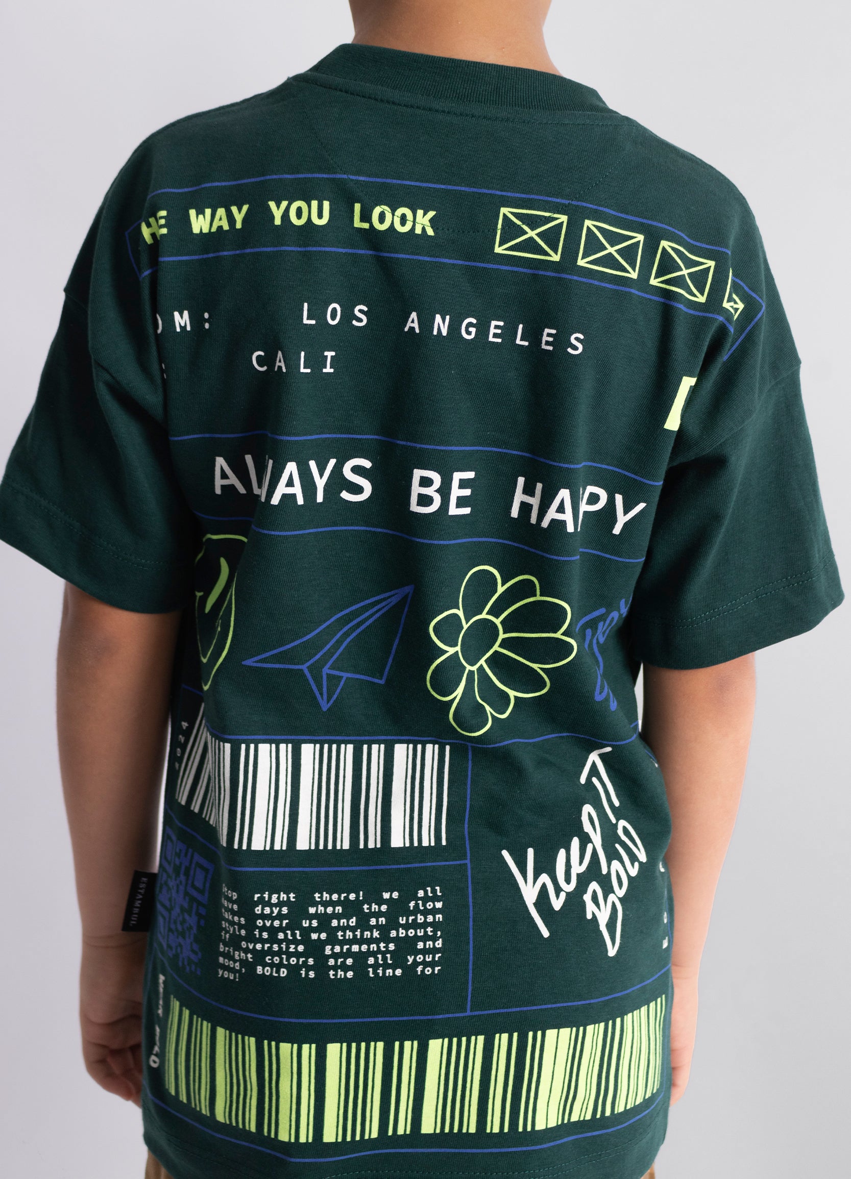 Oversize niño Happy