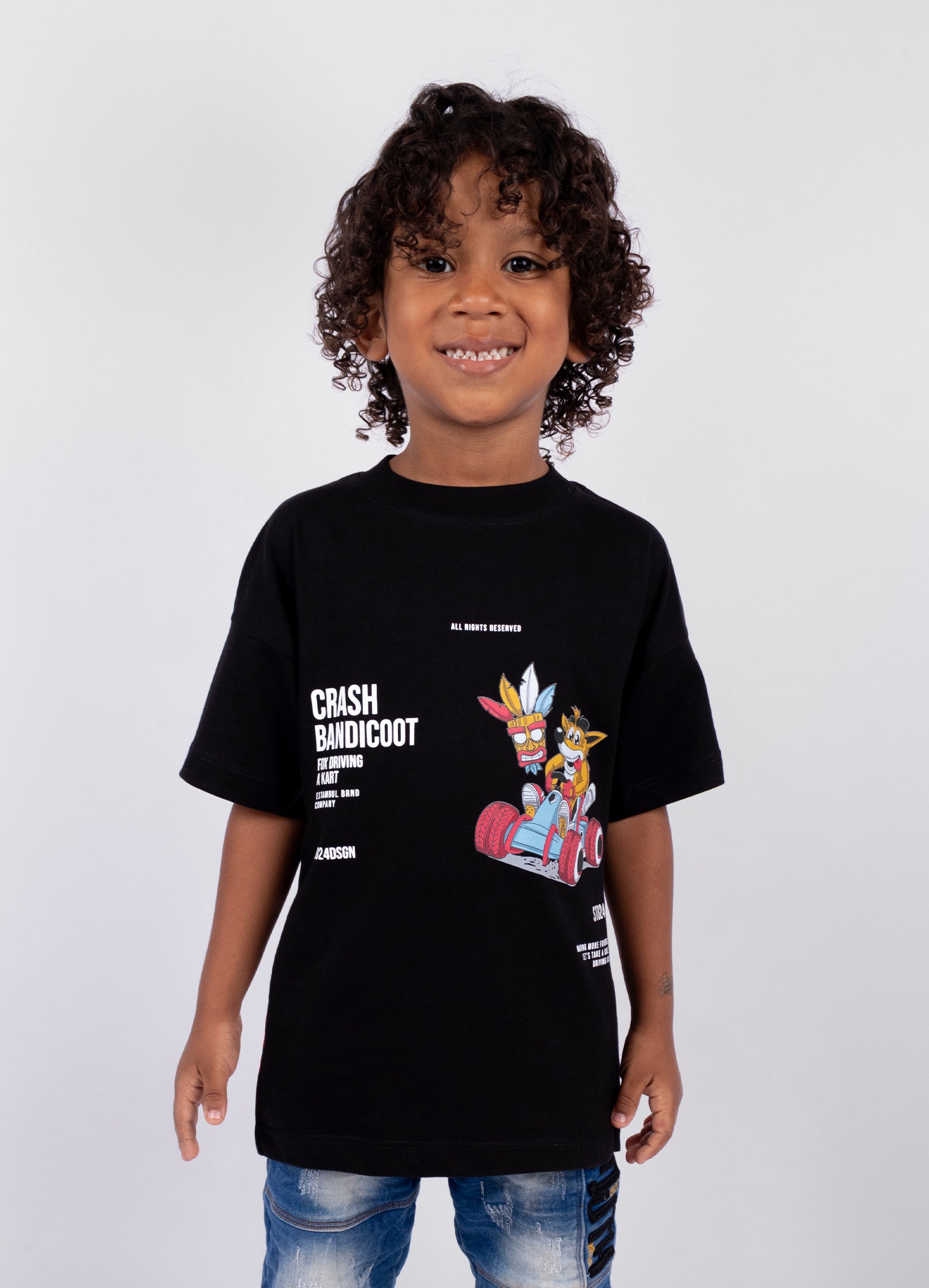 Oversize niño Crash