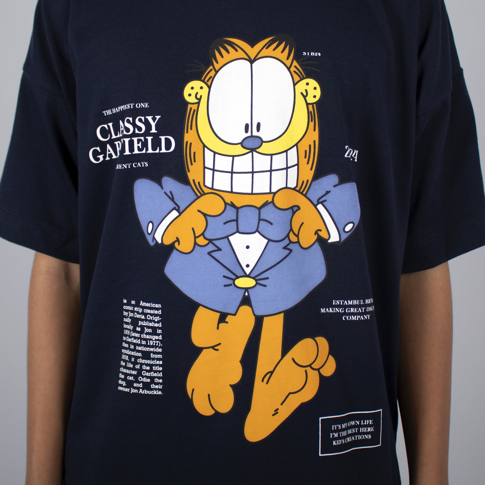 Oversize niño garfield