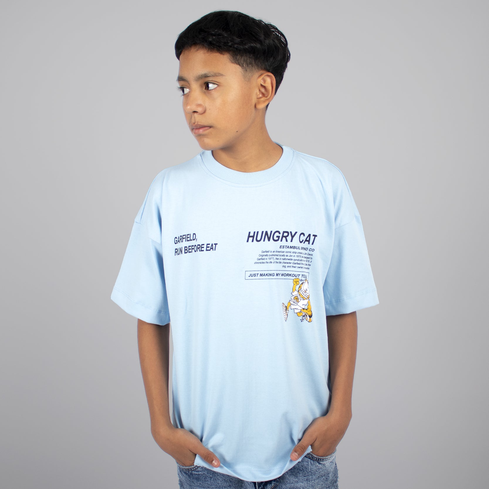 Oversize niño garfield