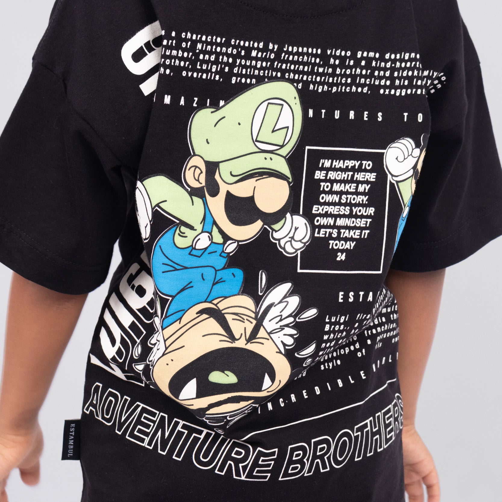 Oversize niño Mario