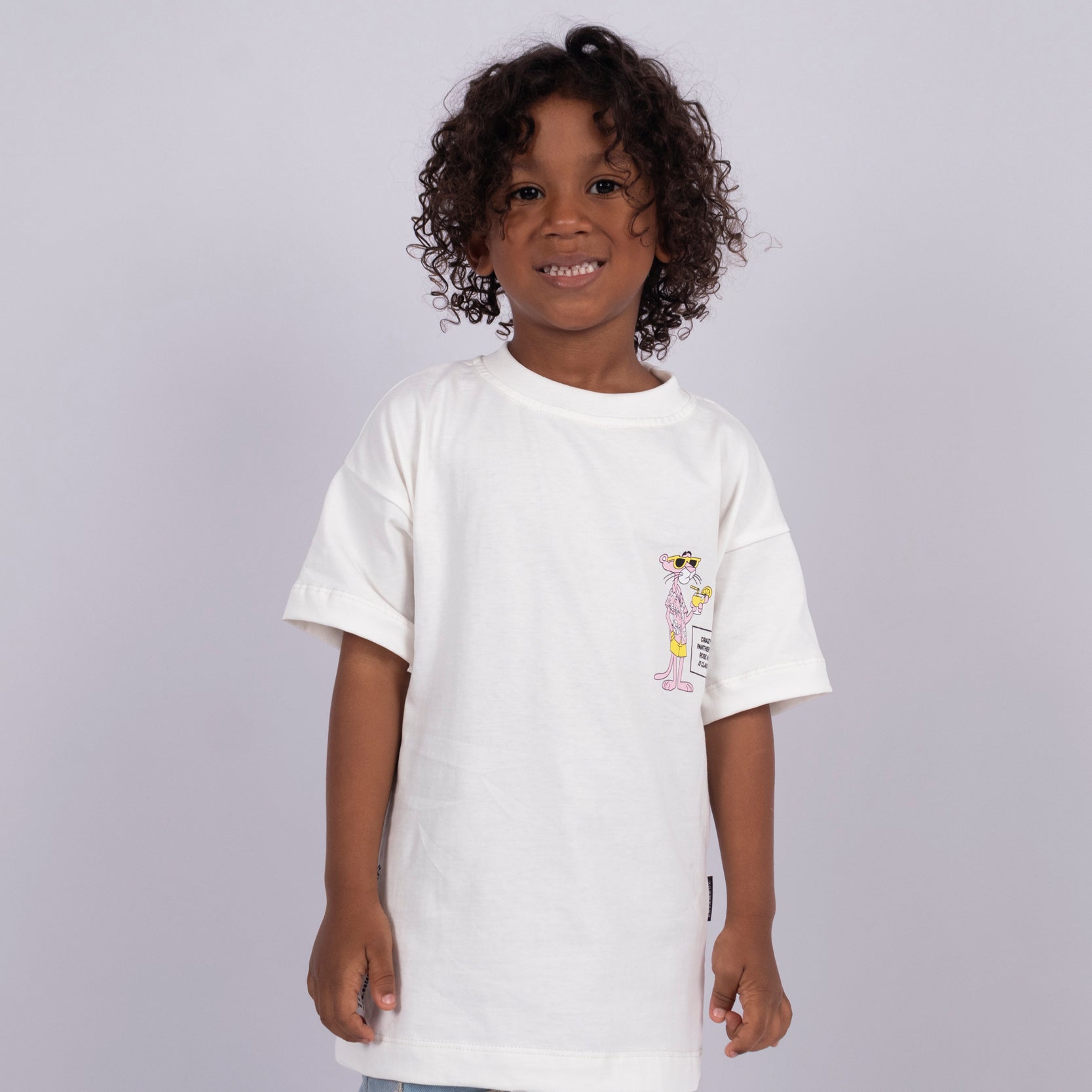 Oversize niño Pantera rosa