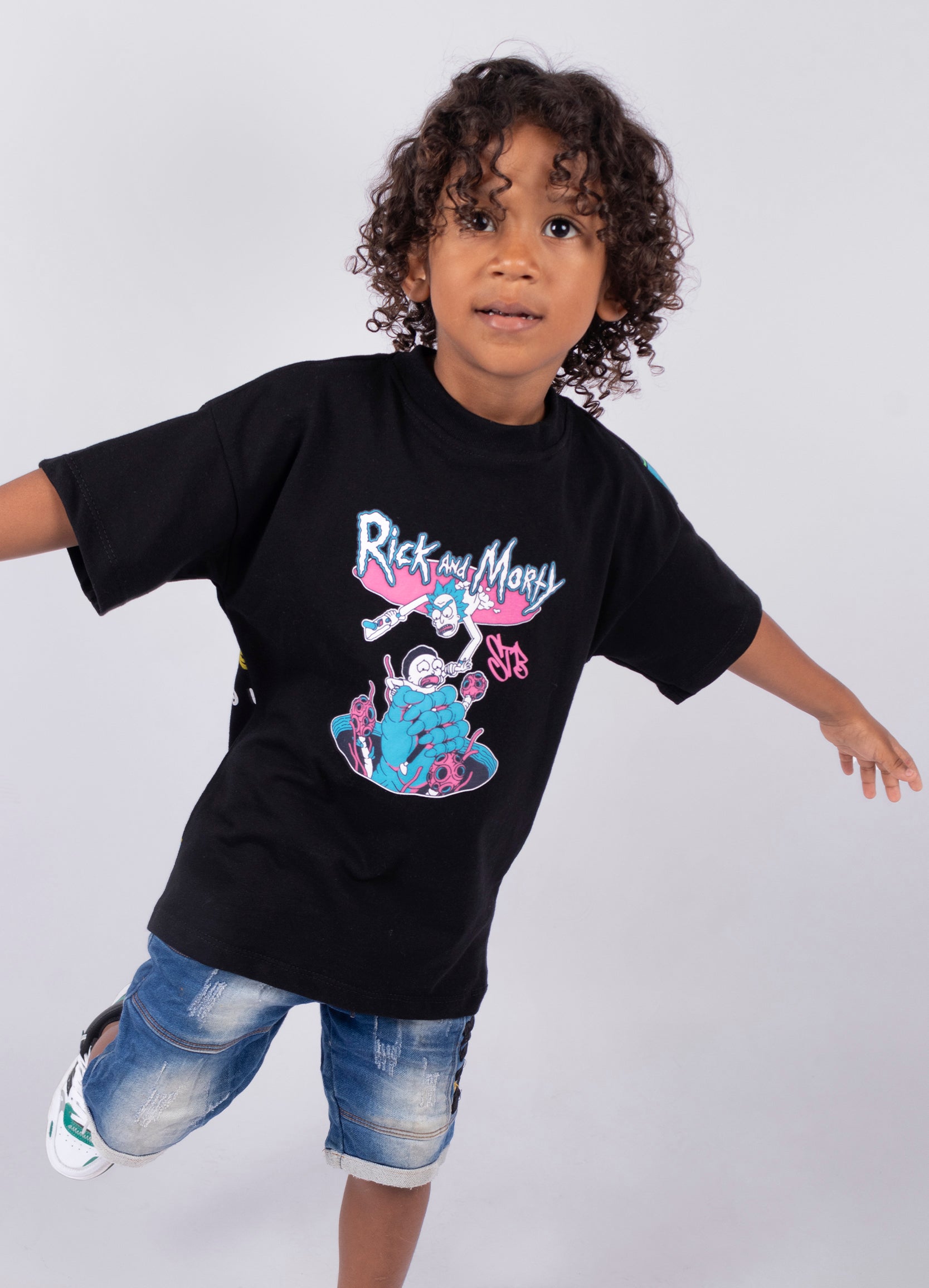 Oversize niño Ricky y Morty