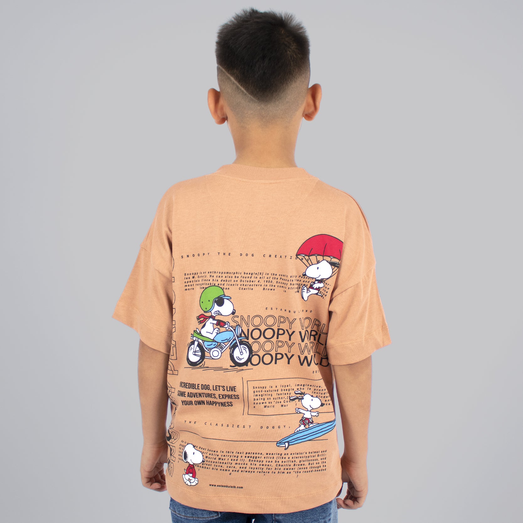 Oversize niño snoopy