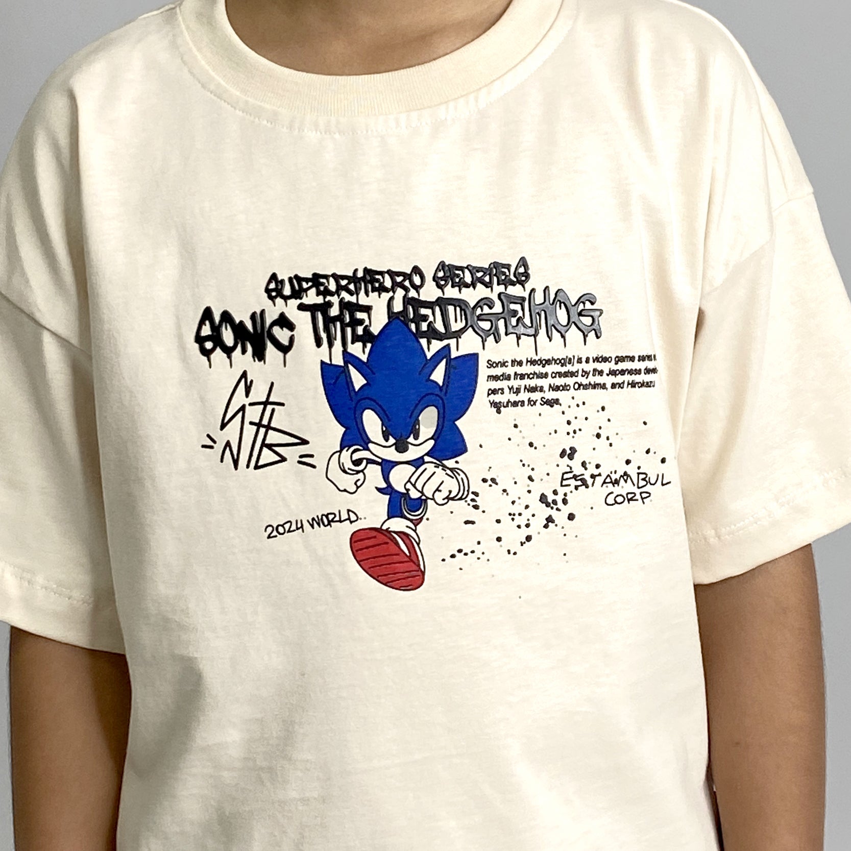 Oversize niño sonic