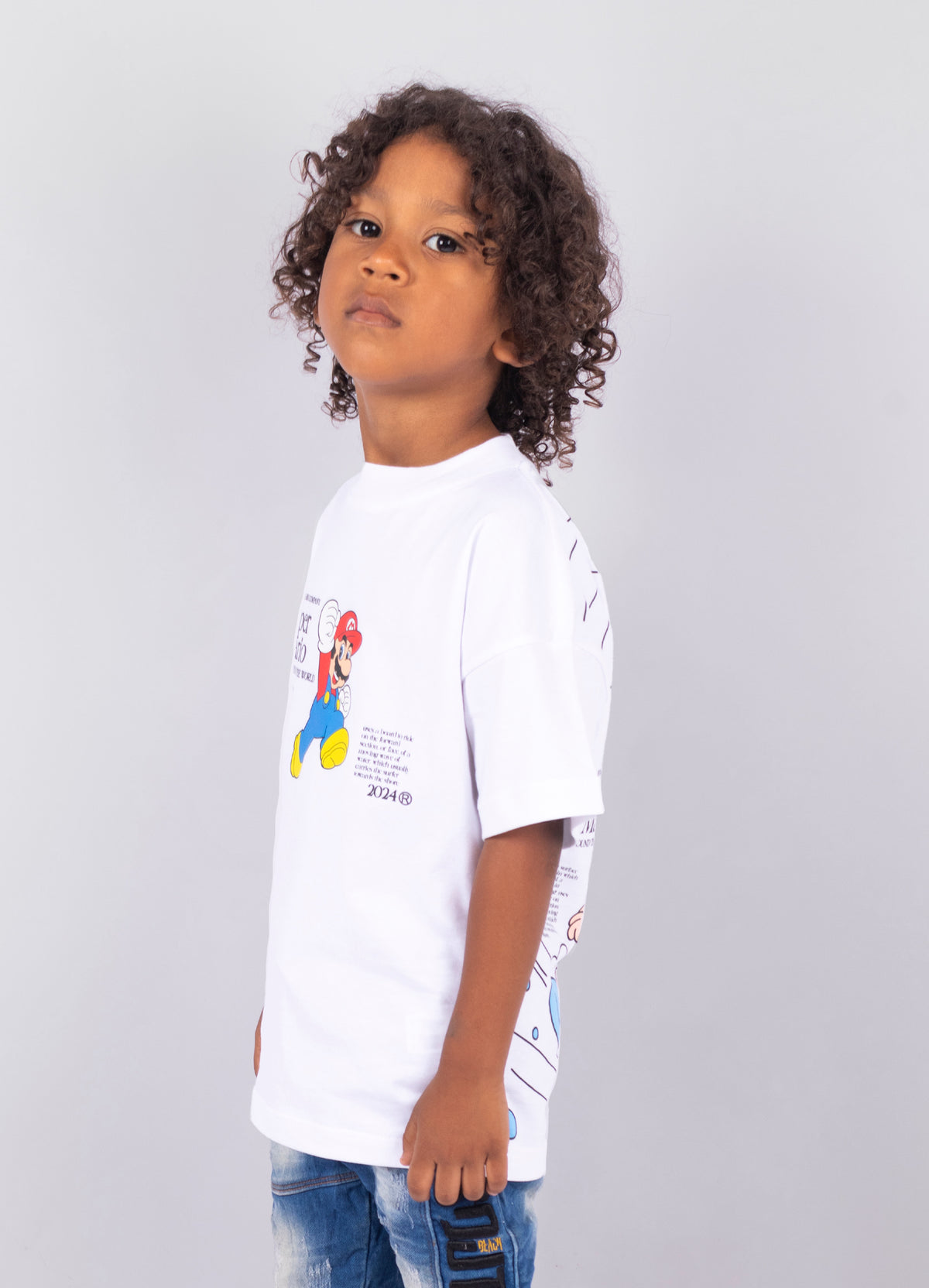Oversize niño Mario Bros