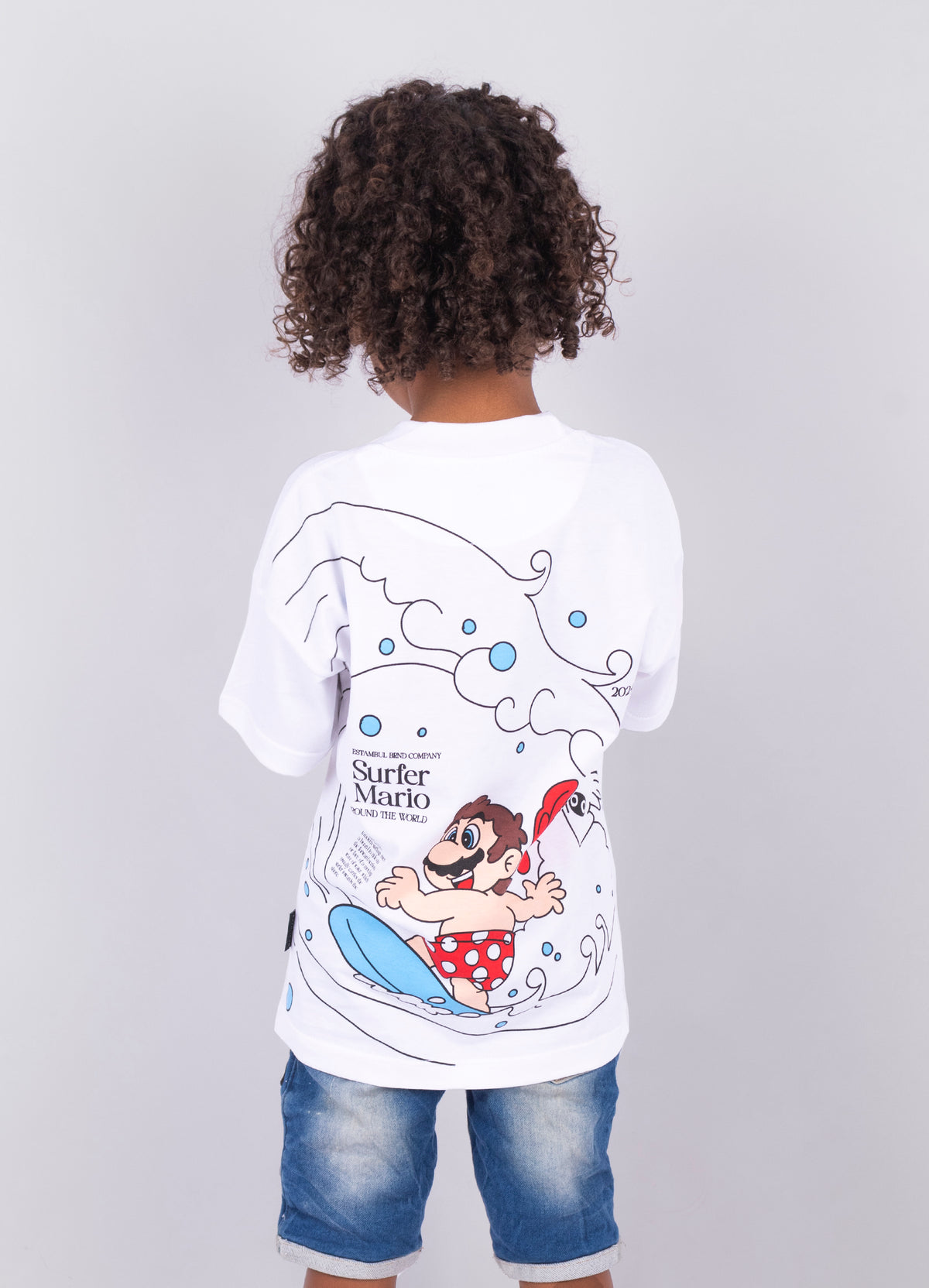 Oversize niño Mario Bros