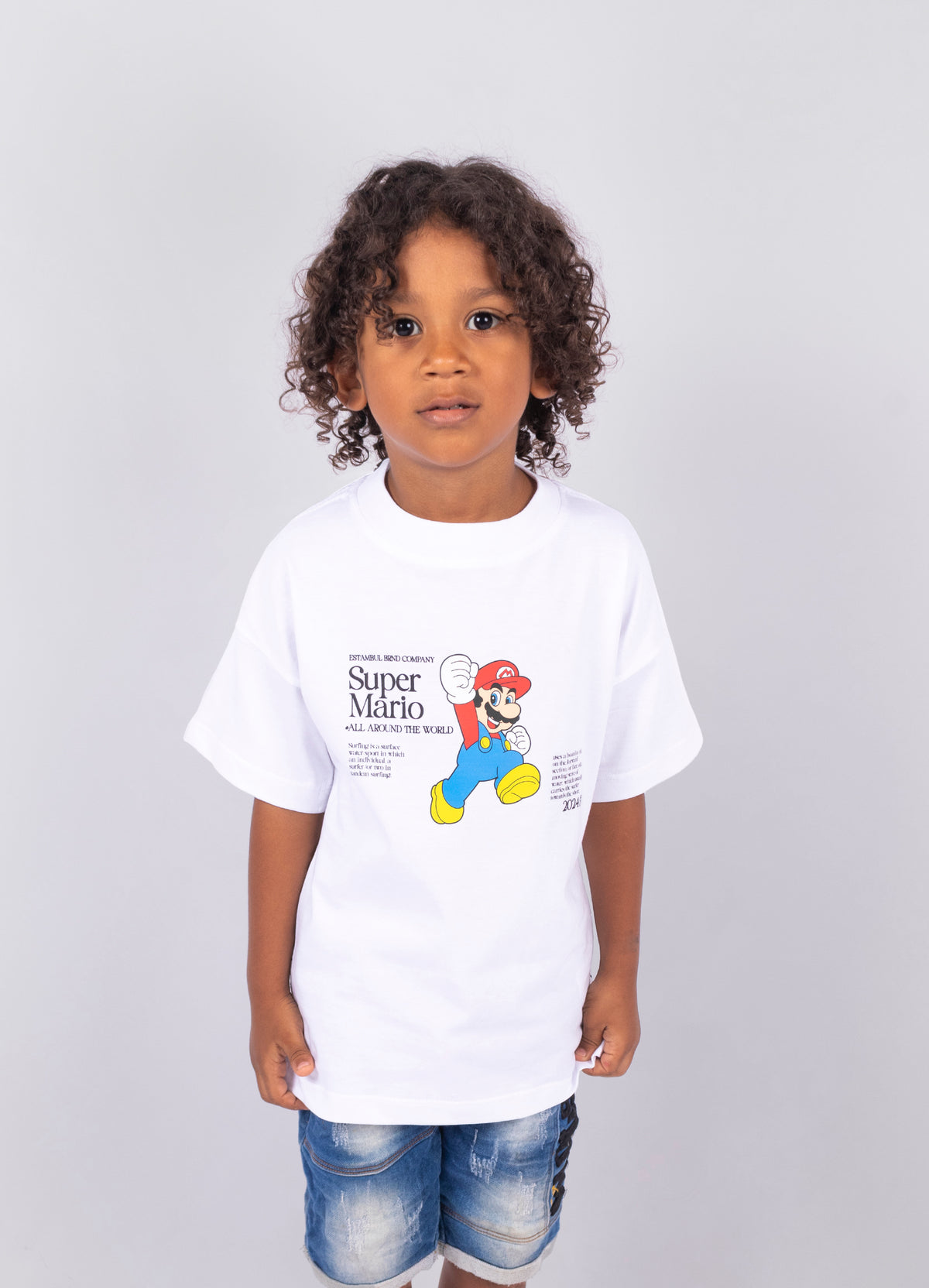 Oversize niño Mario Bros