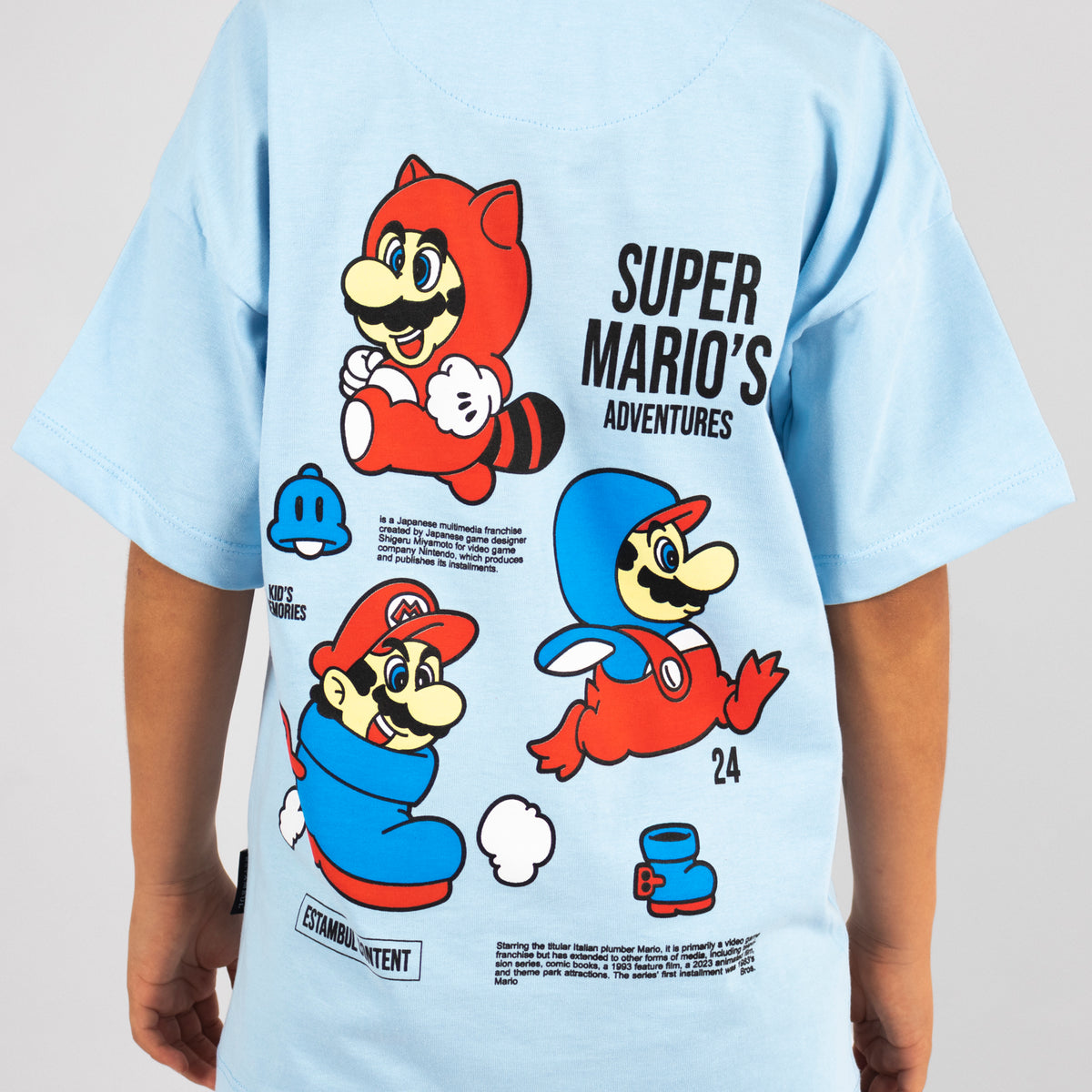 Oversize niño Mario