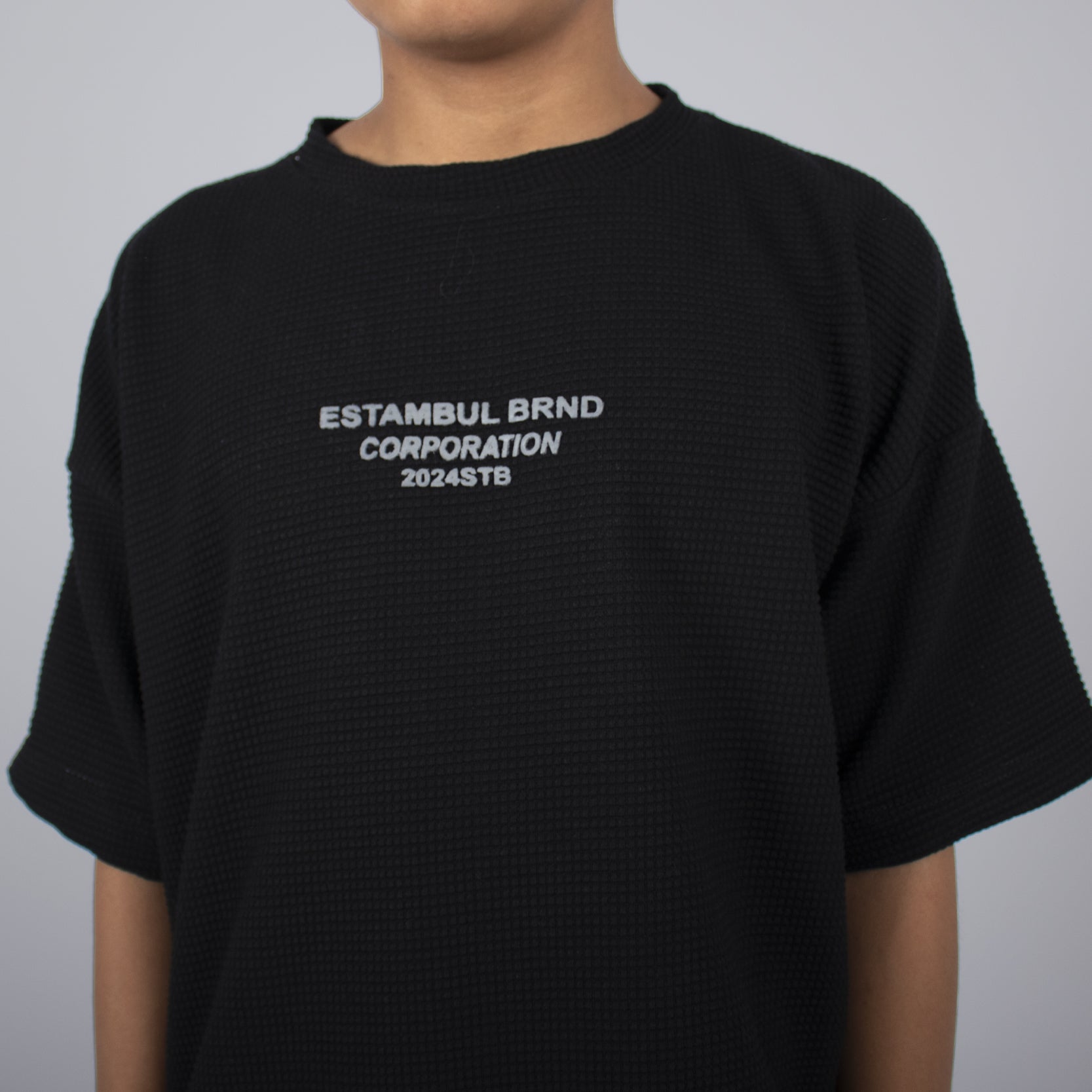 Oversize niño textura makins