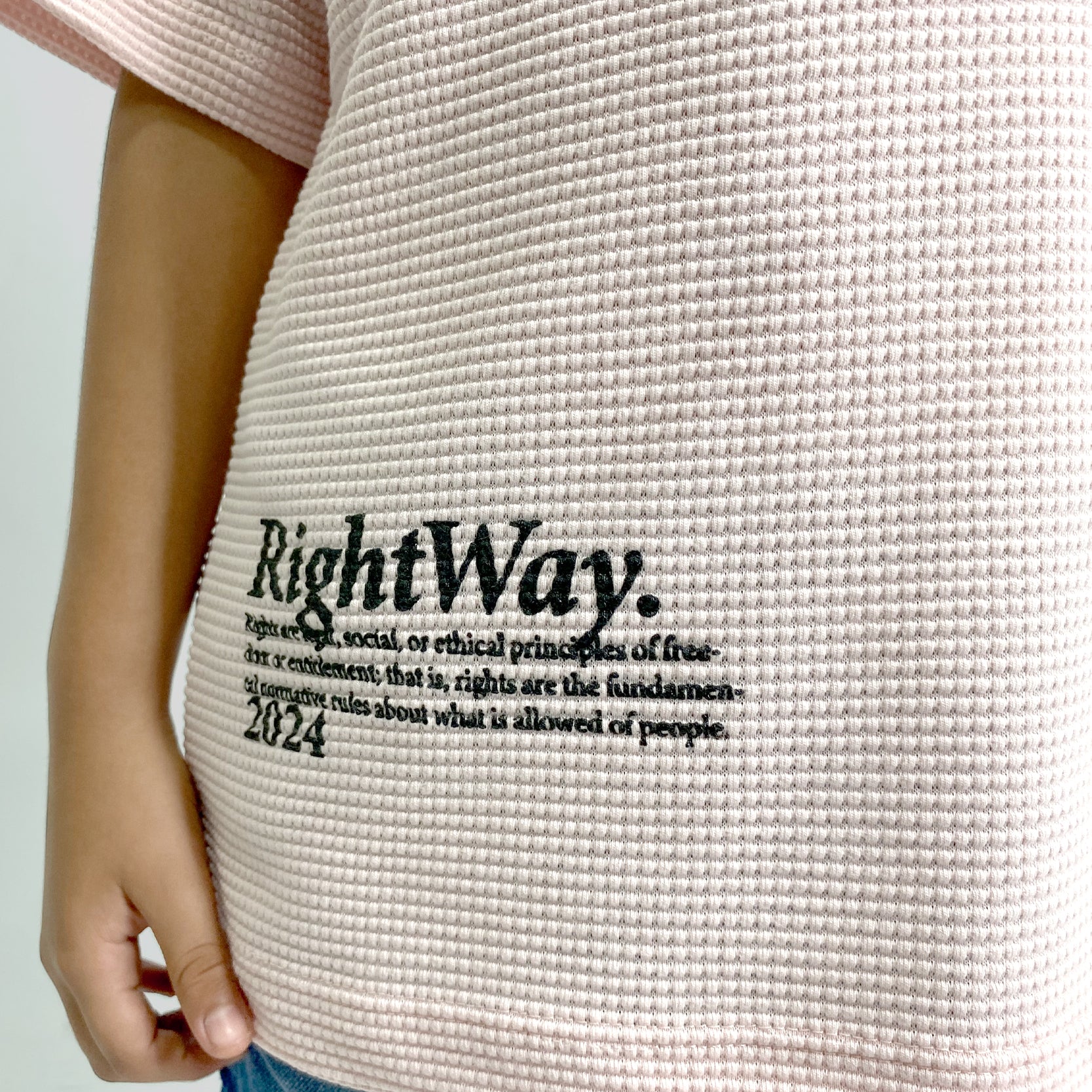 Oversize niño textura