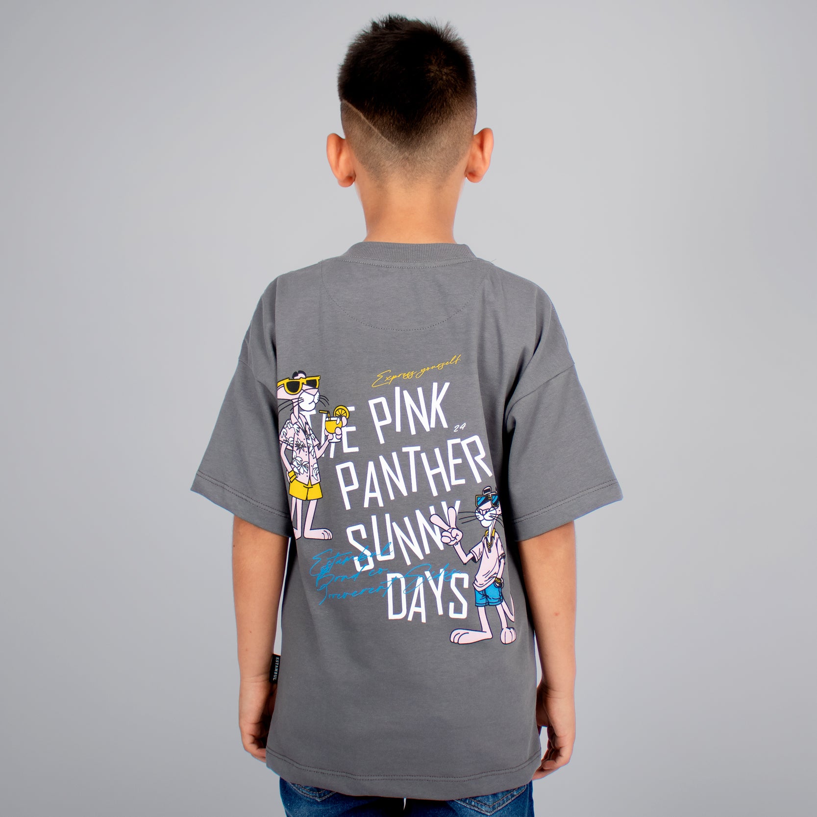 Oversize niño the pink pinter