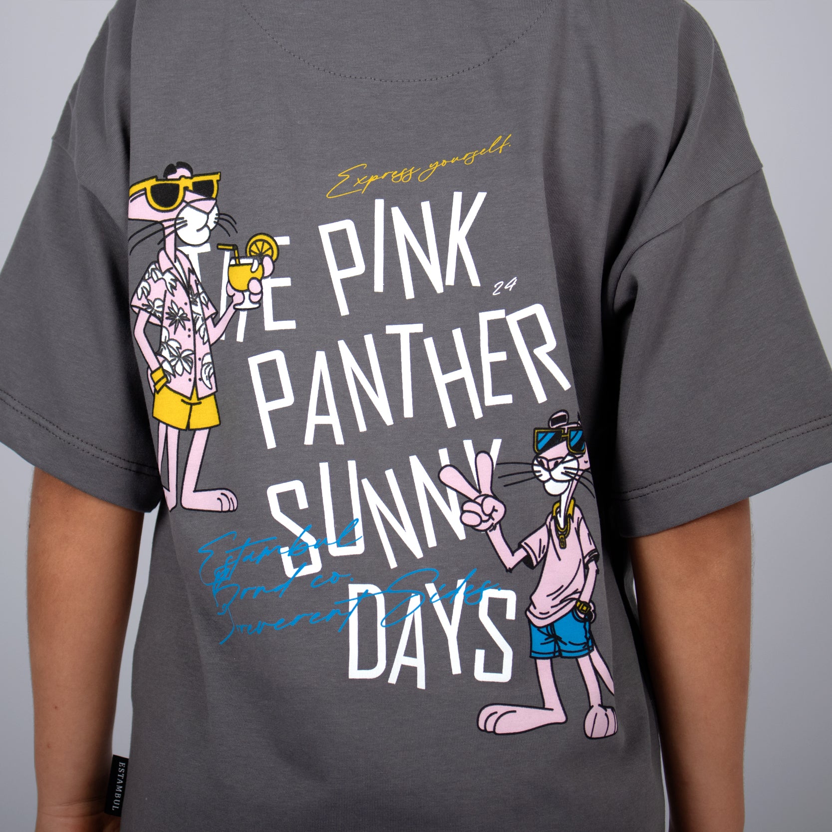 Oversize niño the pink pinter