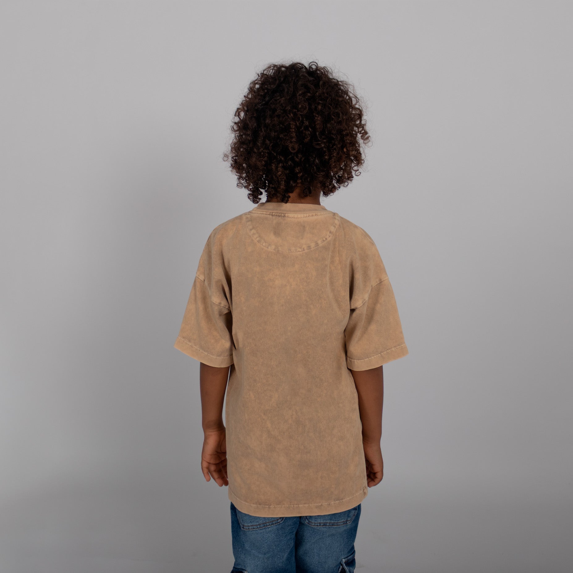 Oversize niño degrade creation lonely