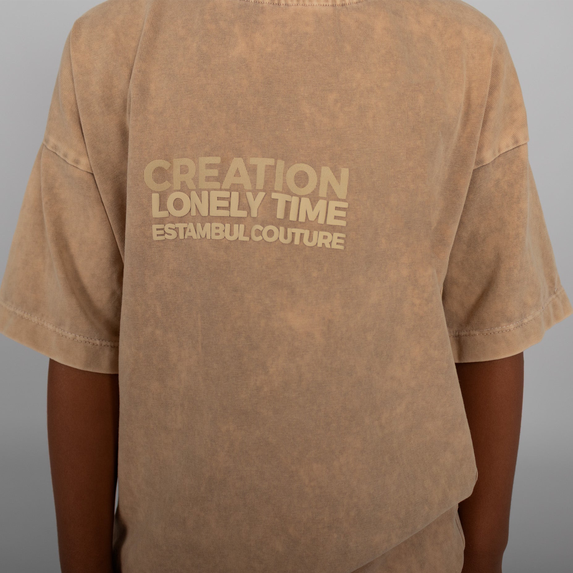 Oversize niño degrade creation lonely