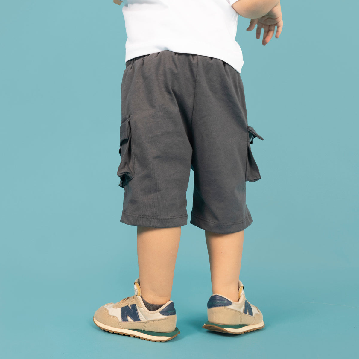 Pantaloneta baby gris