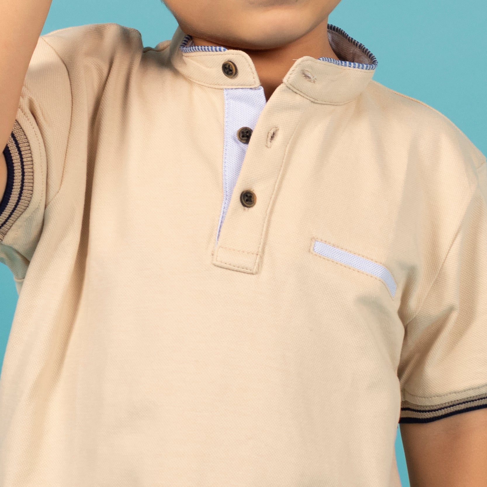 Polo baby Ribete Cream