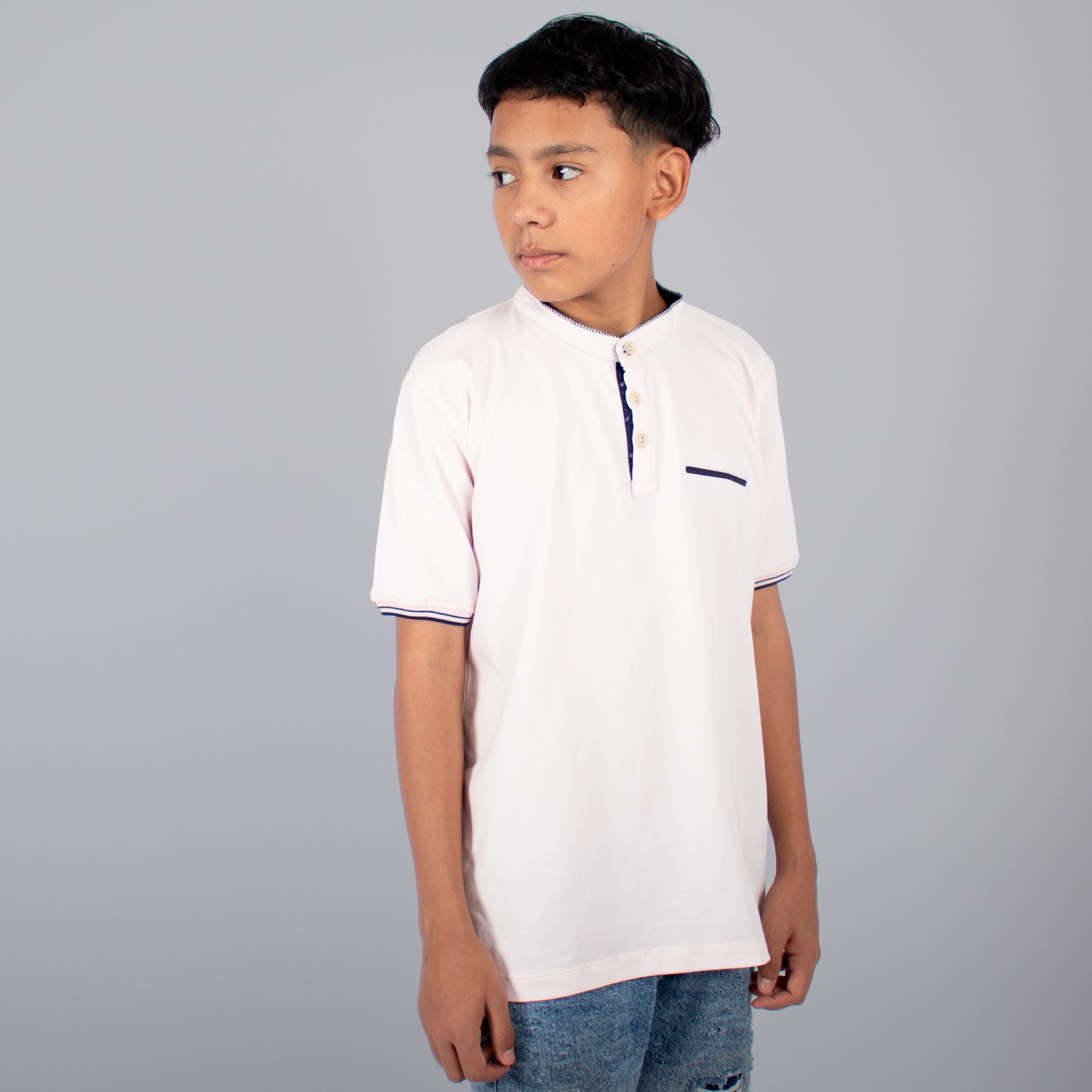 Polo niño neru  rose