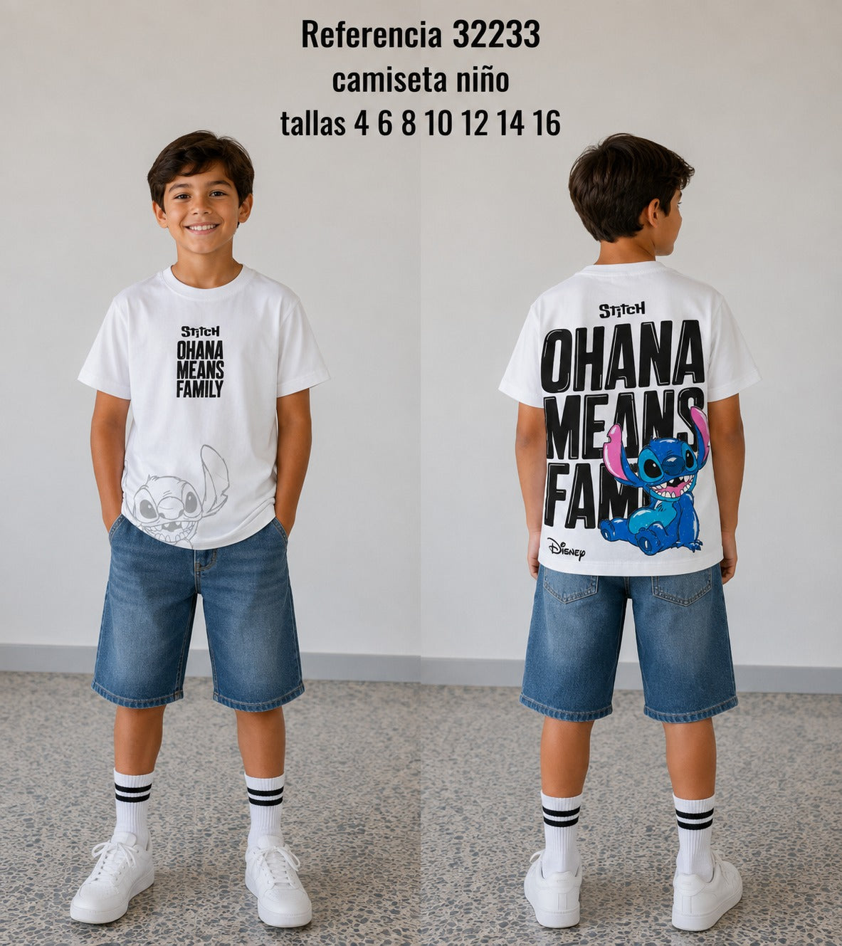 Camiseta niño R. Ohana