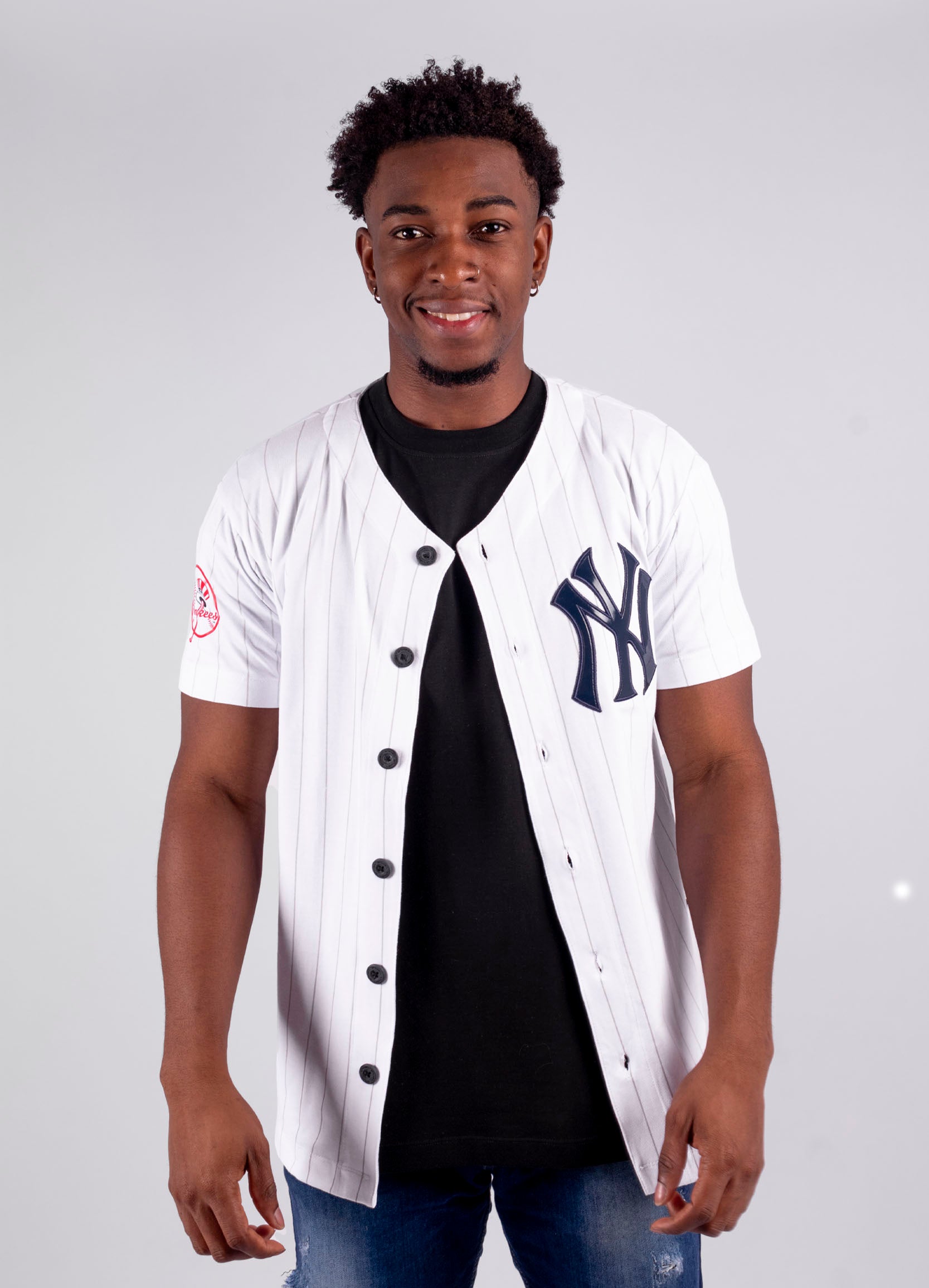 Beisbolera hombre estampada New