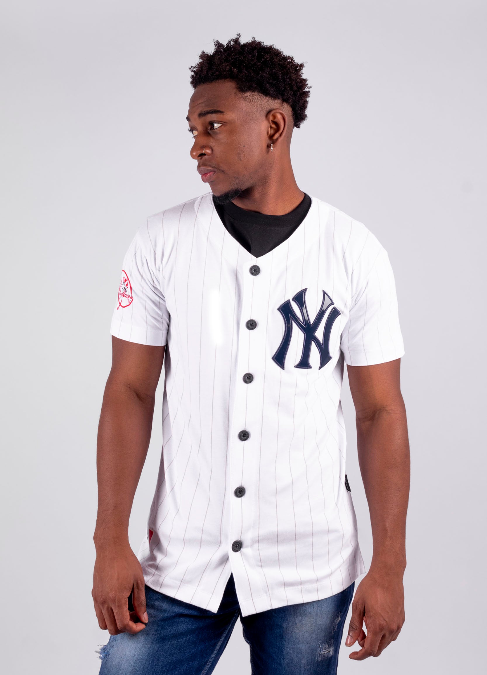 Beisbolera hombre estampada New