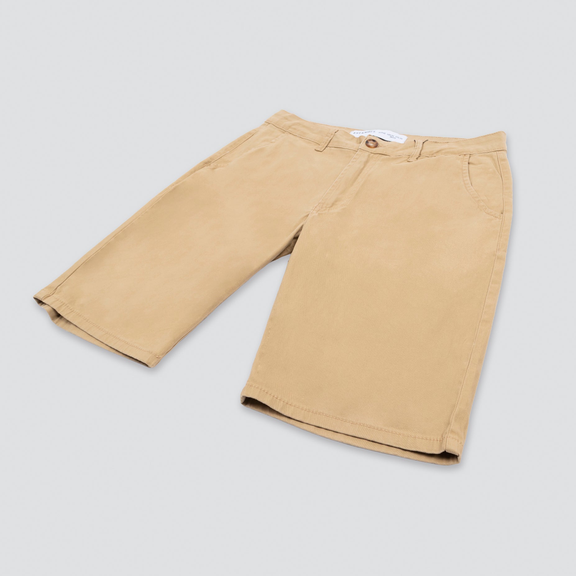 Bermuda hombre dril cafe