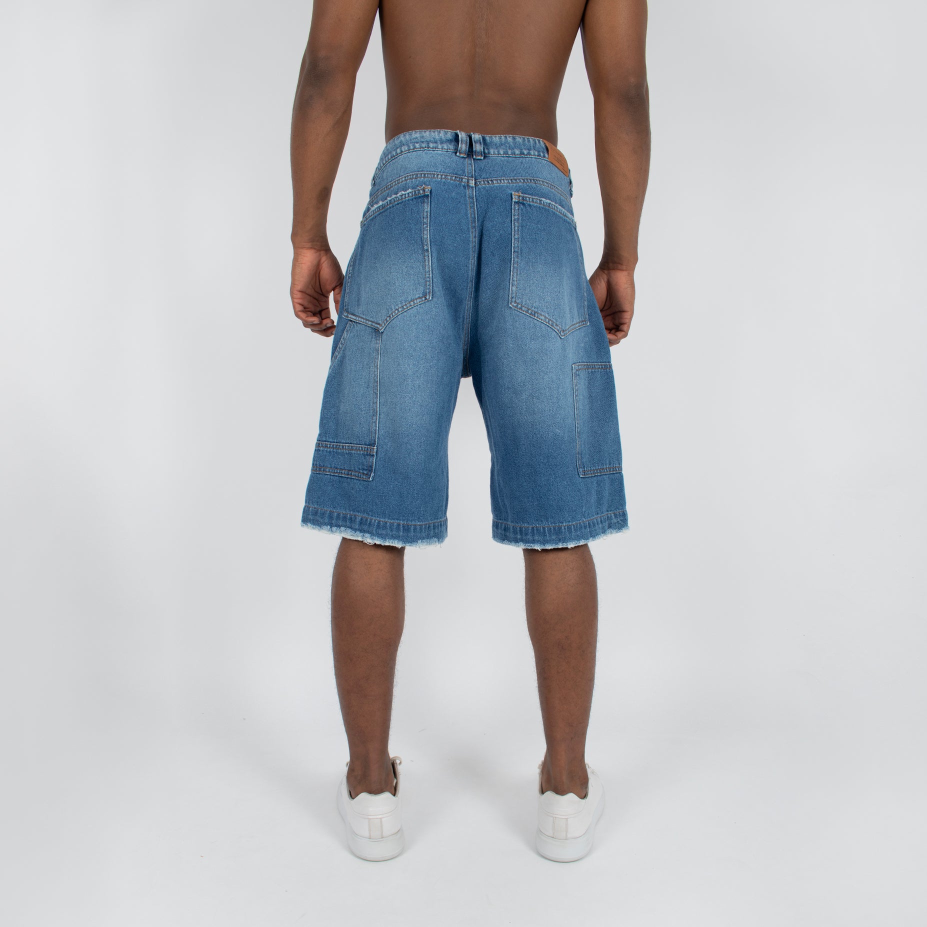 Bermuda hombre jorts con rotos