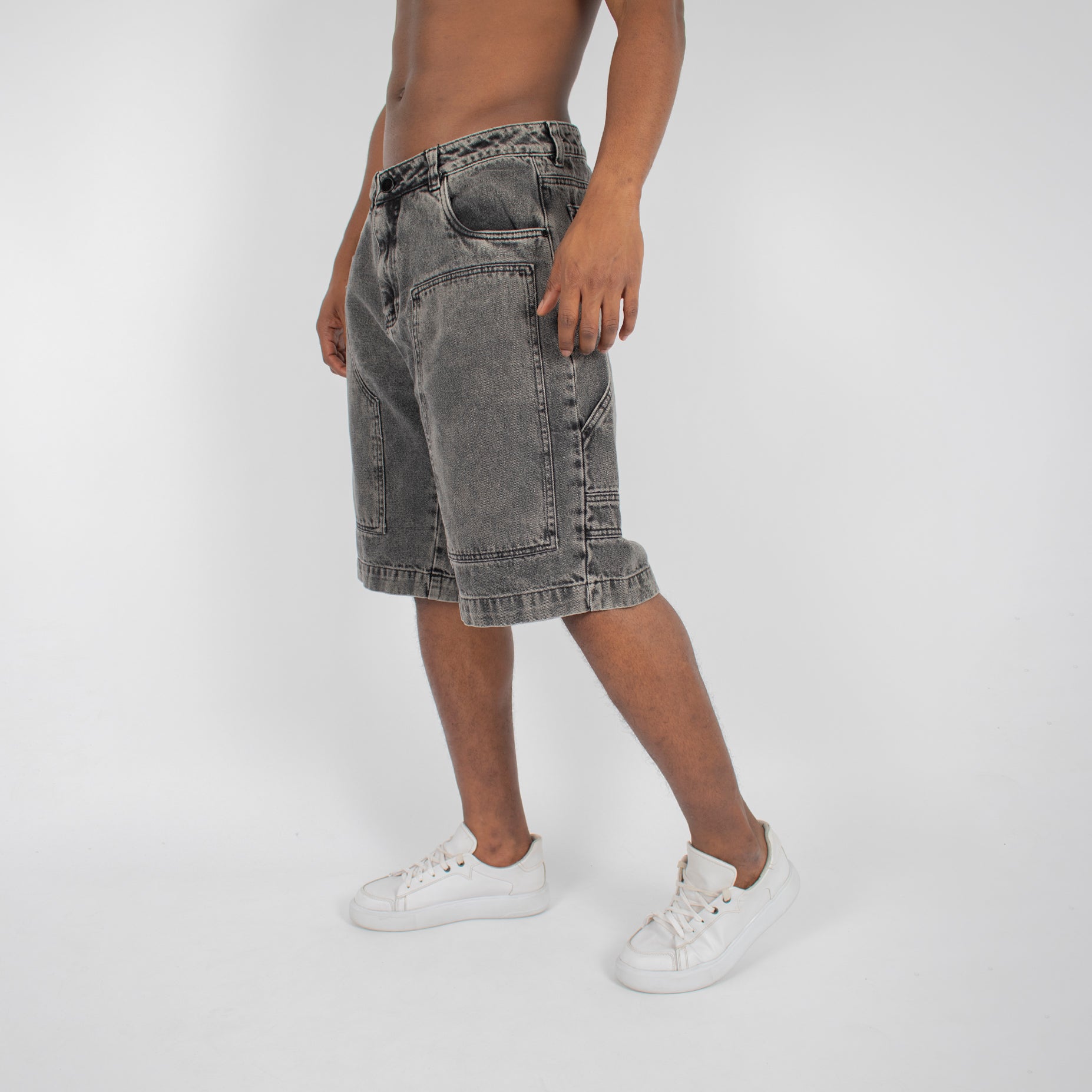 Bermuda hombre jorts gris
