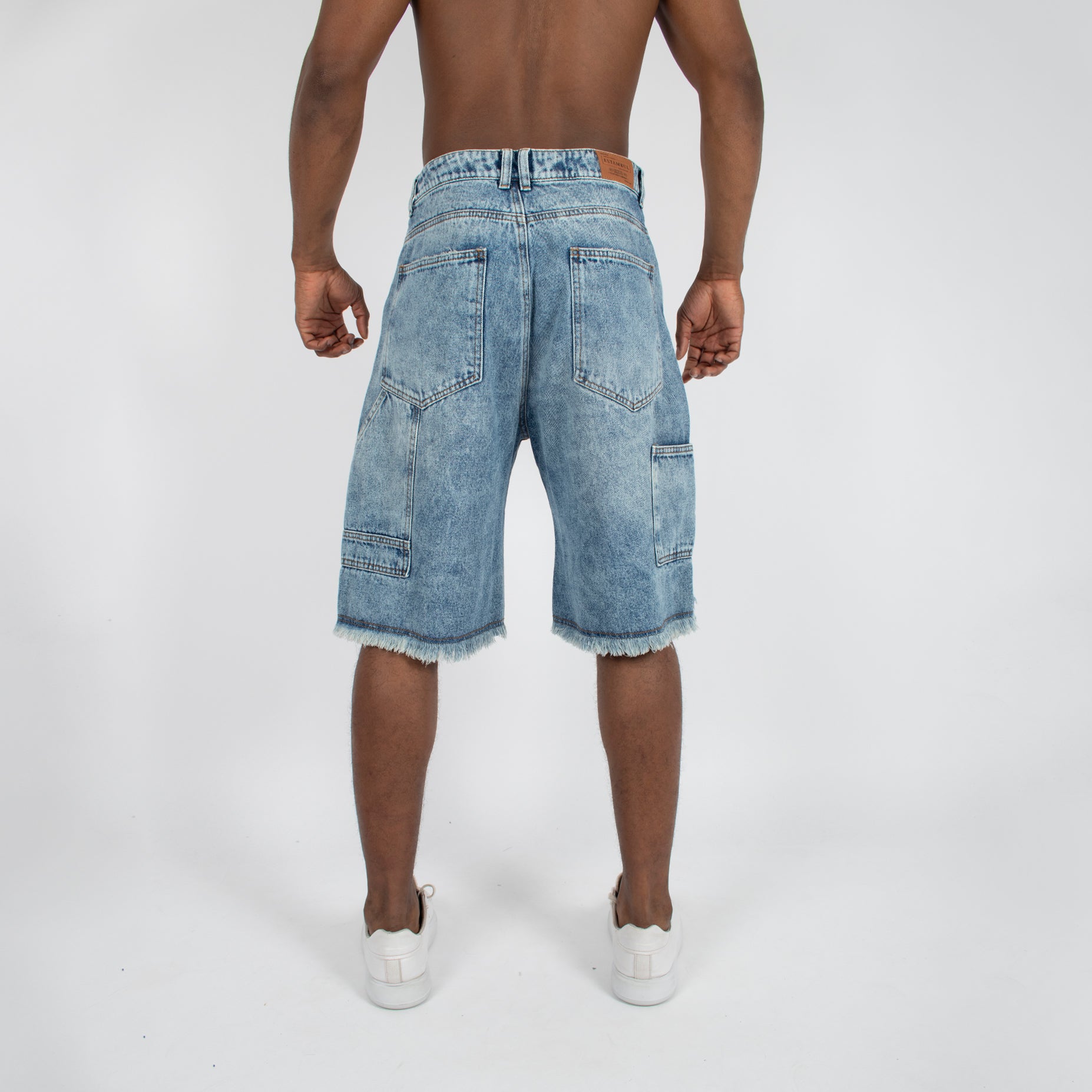 Bermuda hombre jorts azul