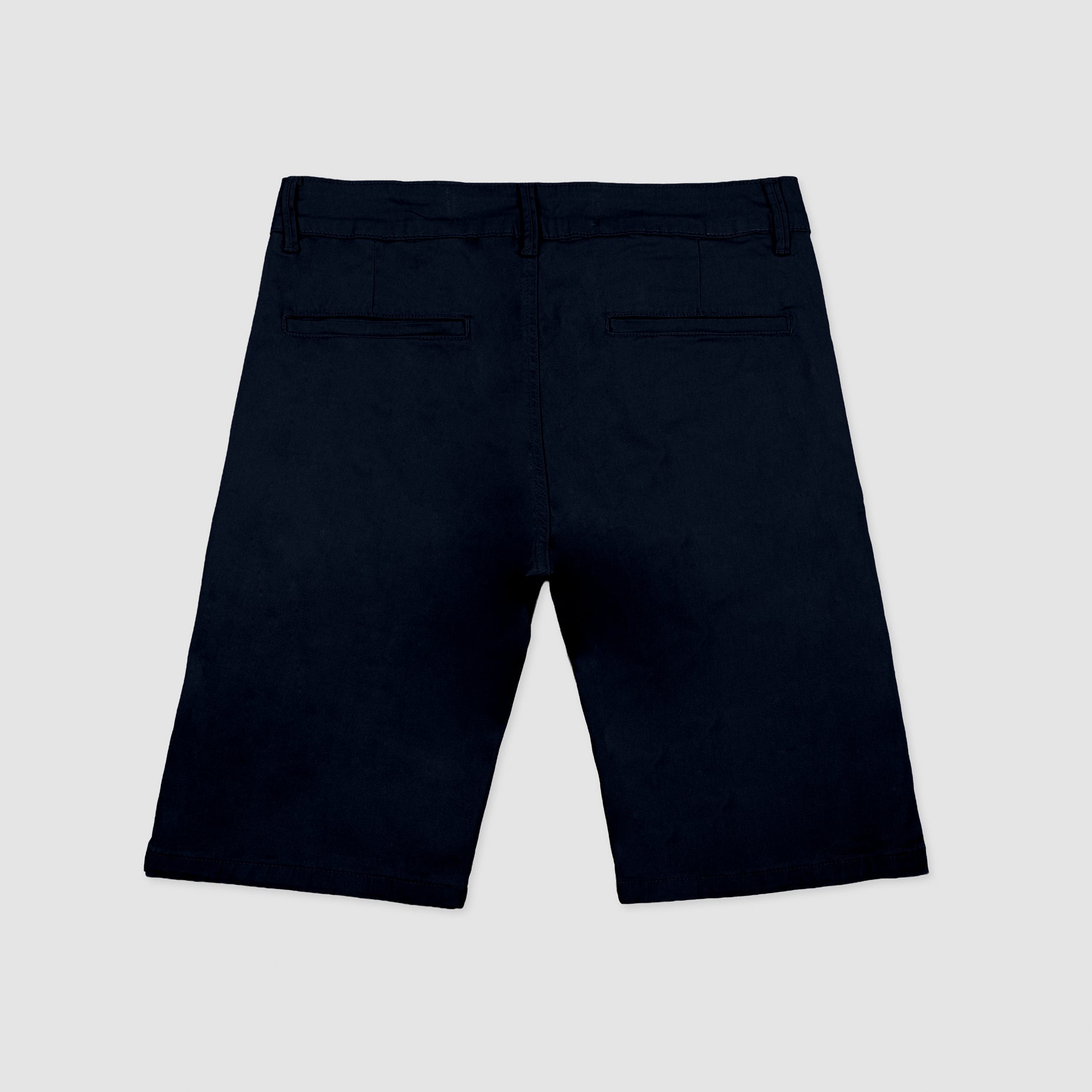 Bermuda hombre dril azul
