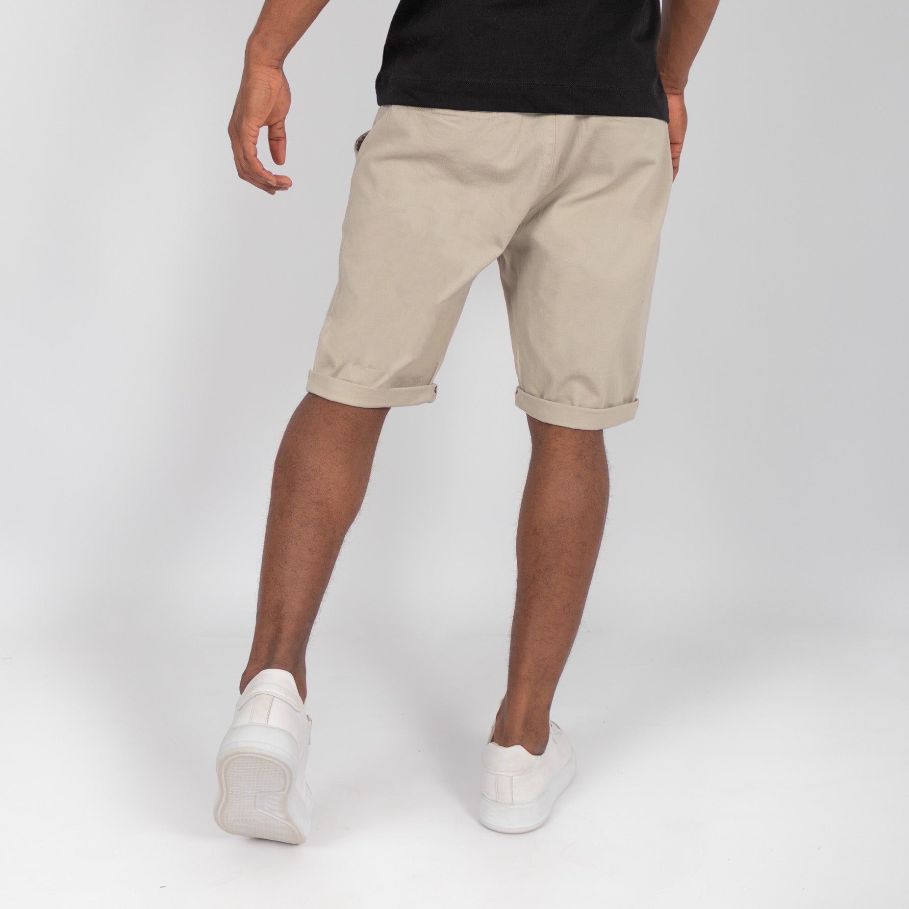 Bermuda hombre dril kaki