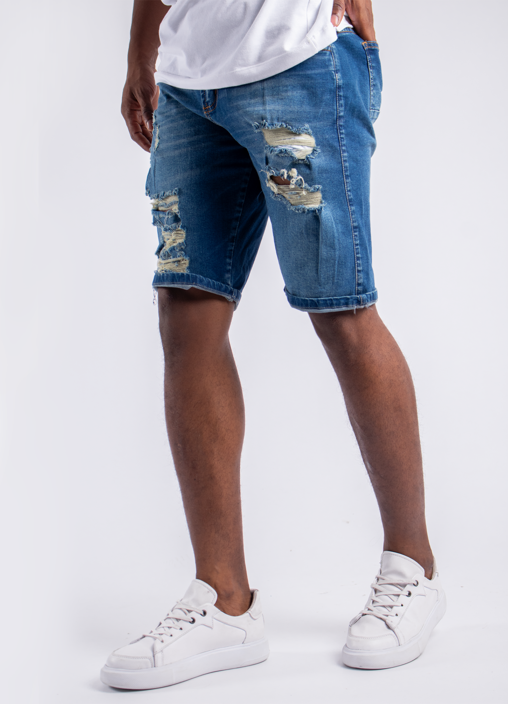 Bermuda hombre denim