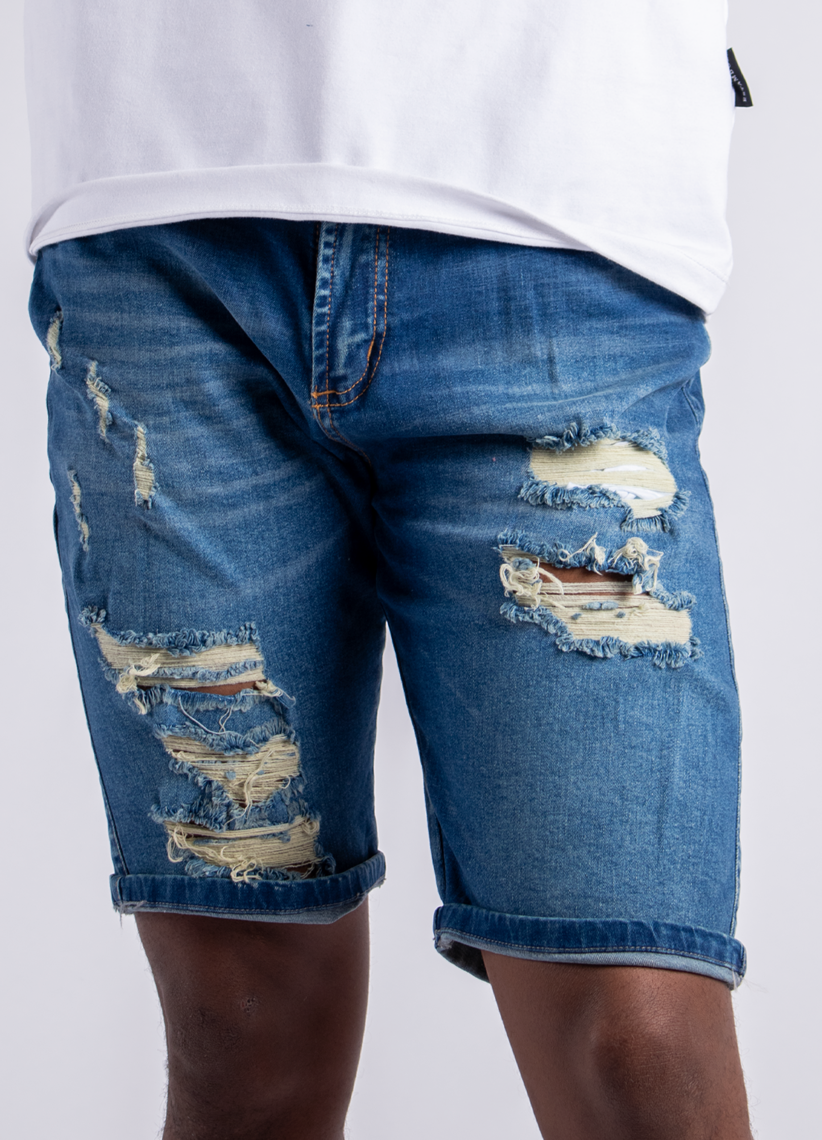 Bermuda hombre denim
