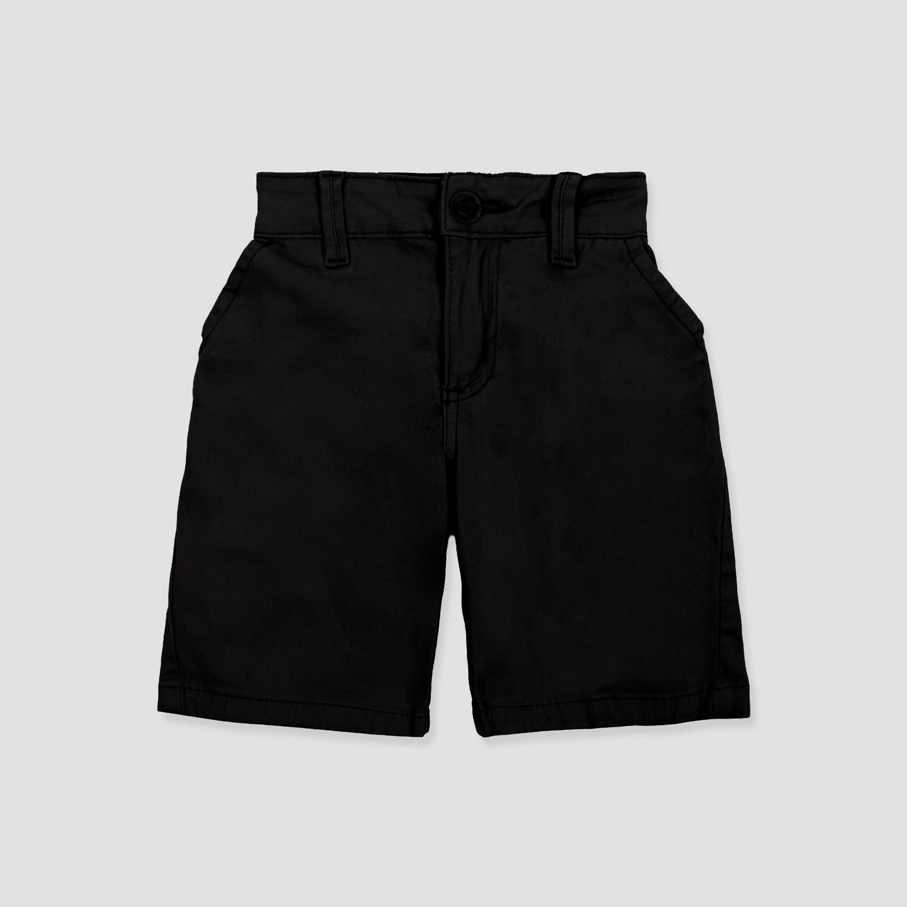 Bermuda niño dril negro
