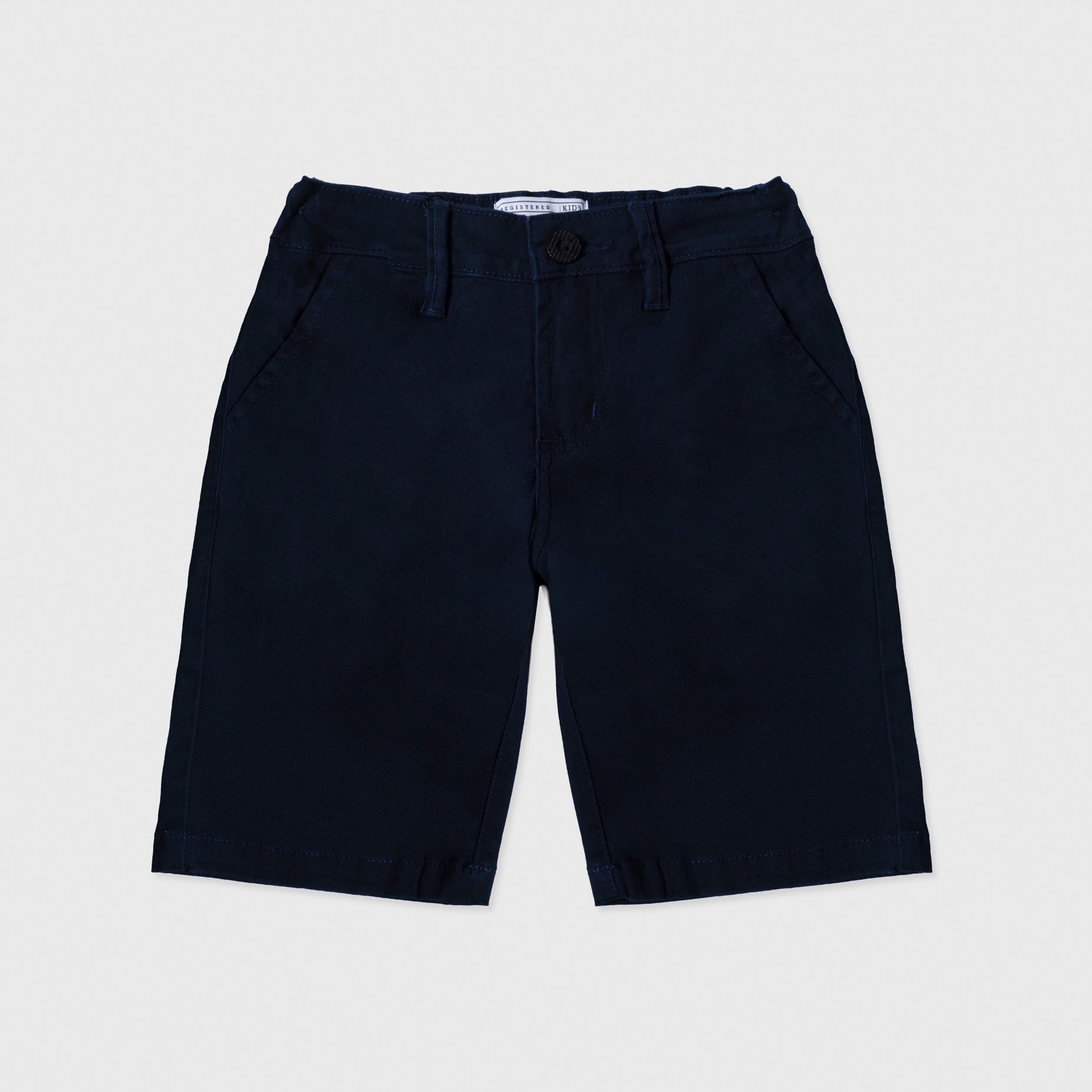 Bermuda niño dril azul turqui