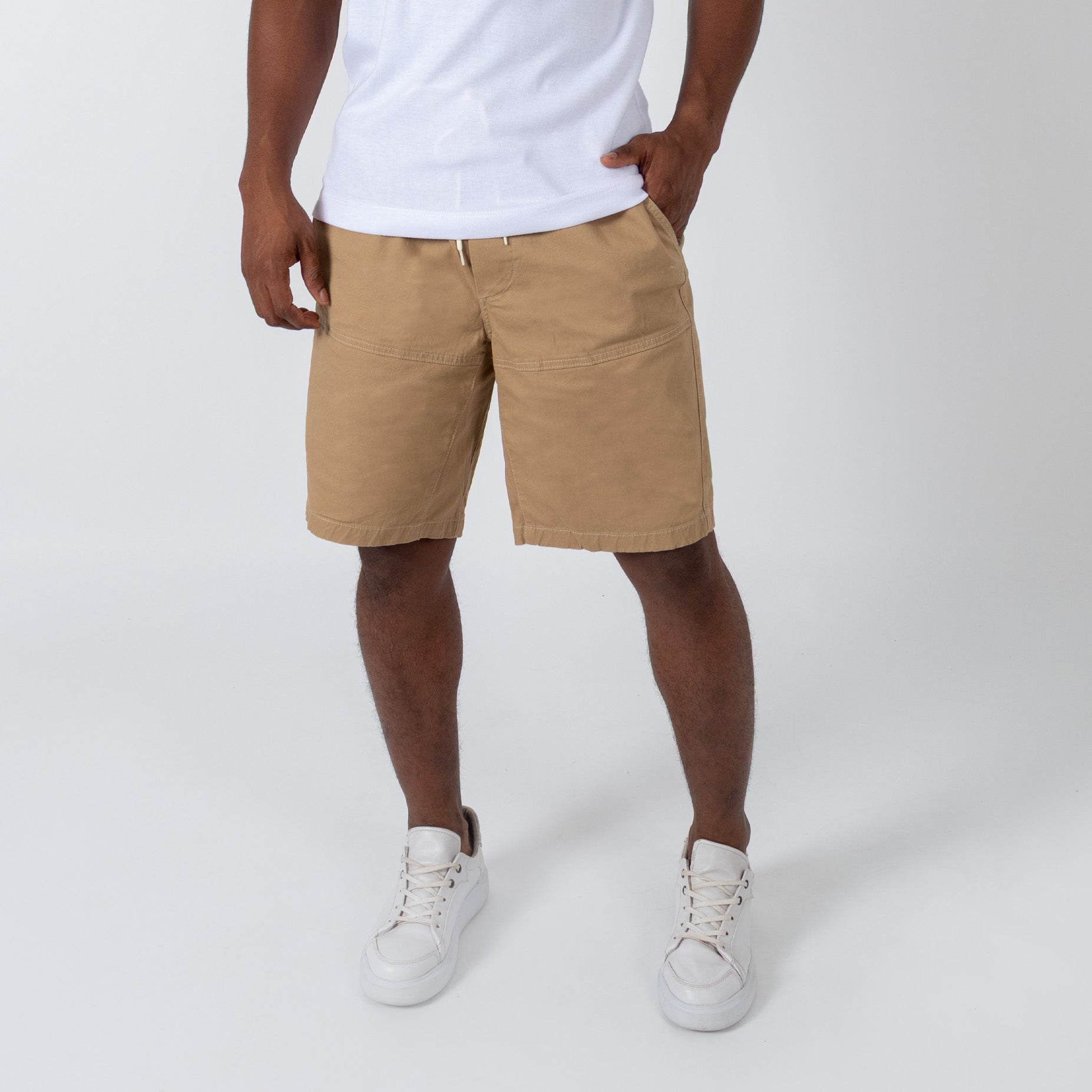 Bermuda hombre dril  kaky