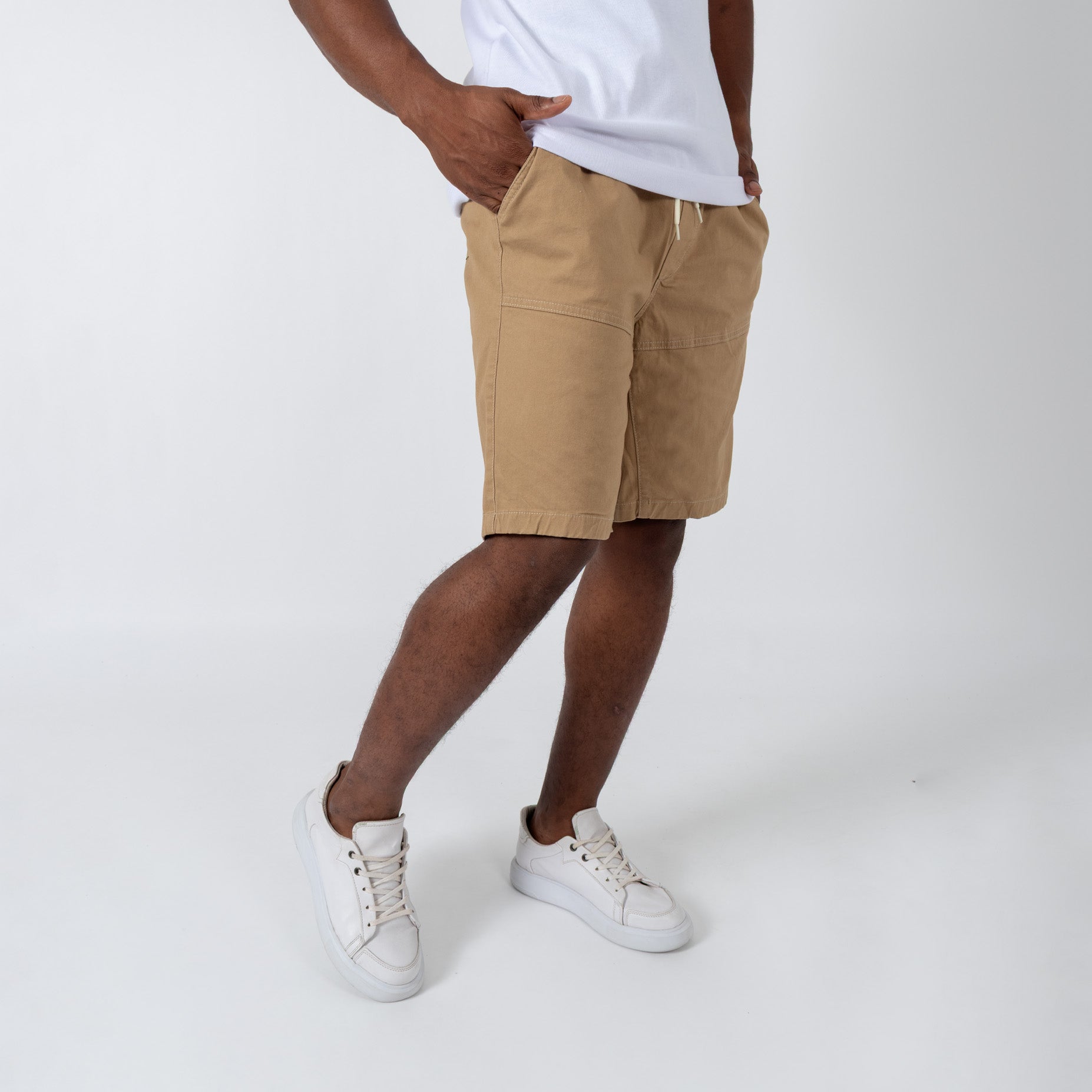 Bermuda hombre dril  kaky