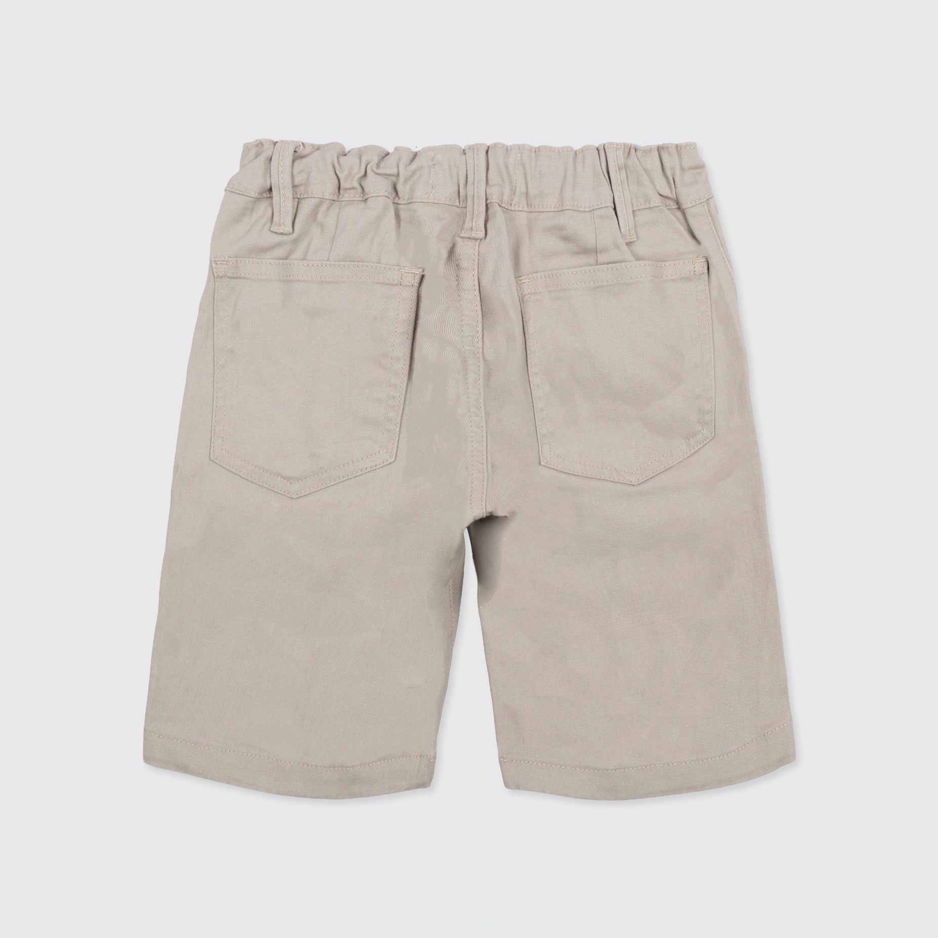 Bermuda niño dril beige