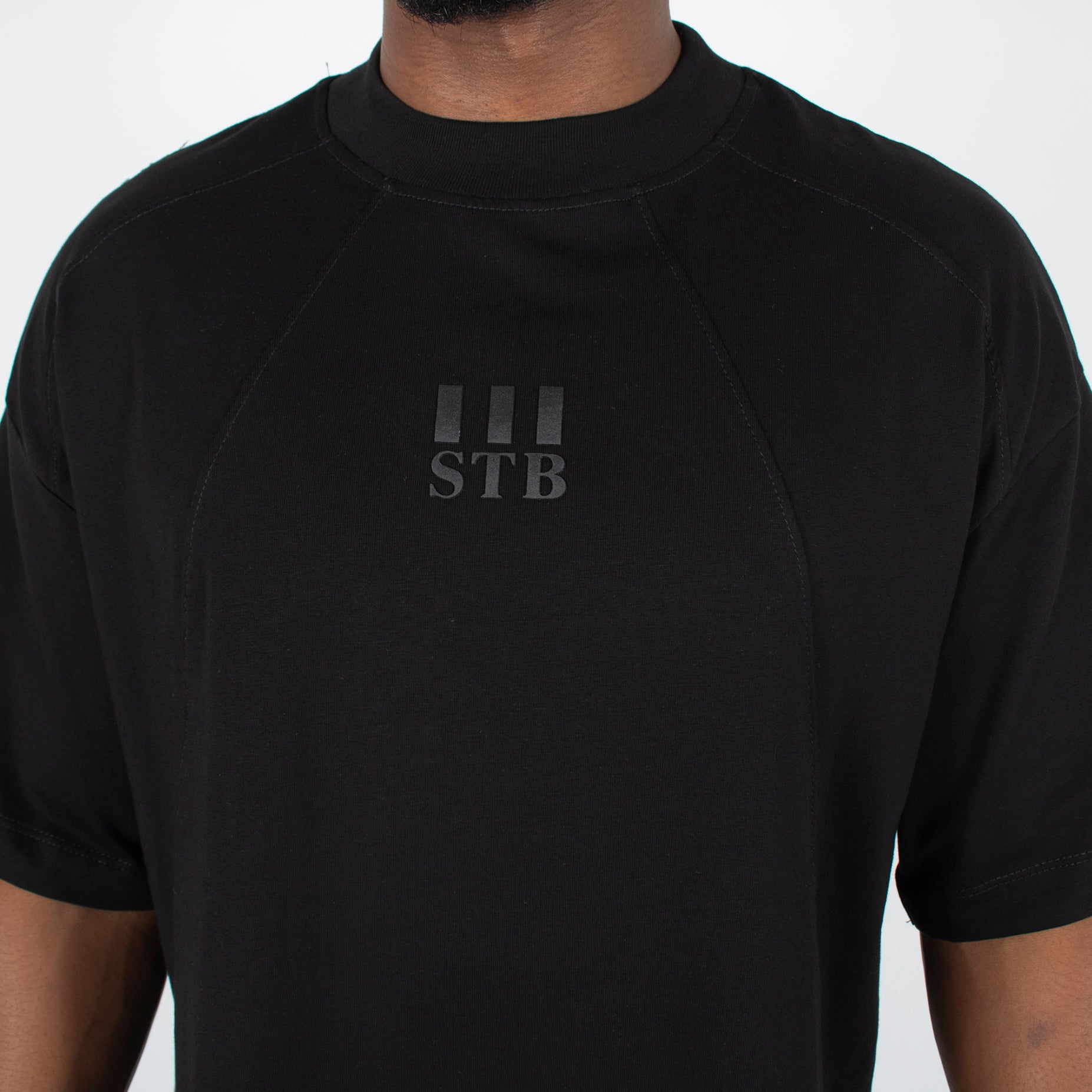 Camiseta hombre Boxi corte negra