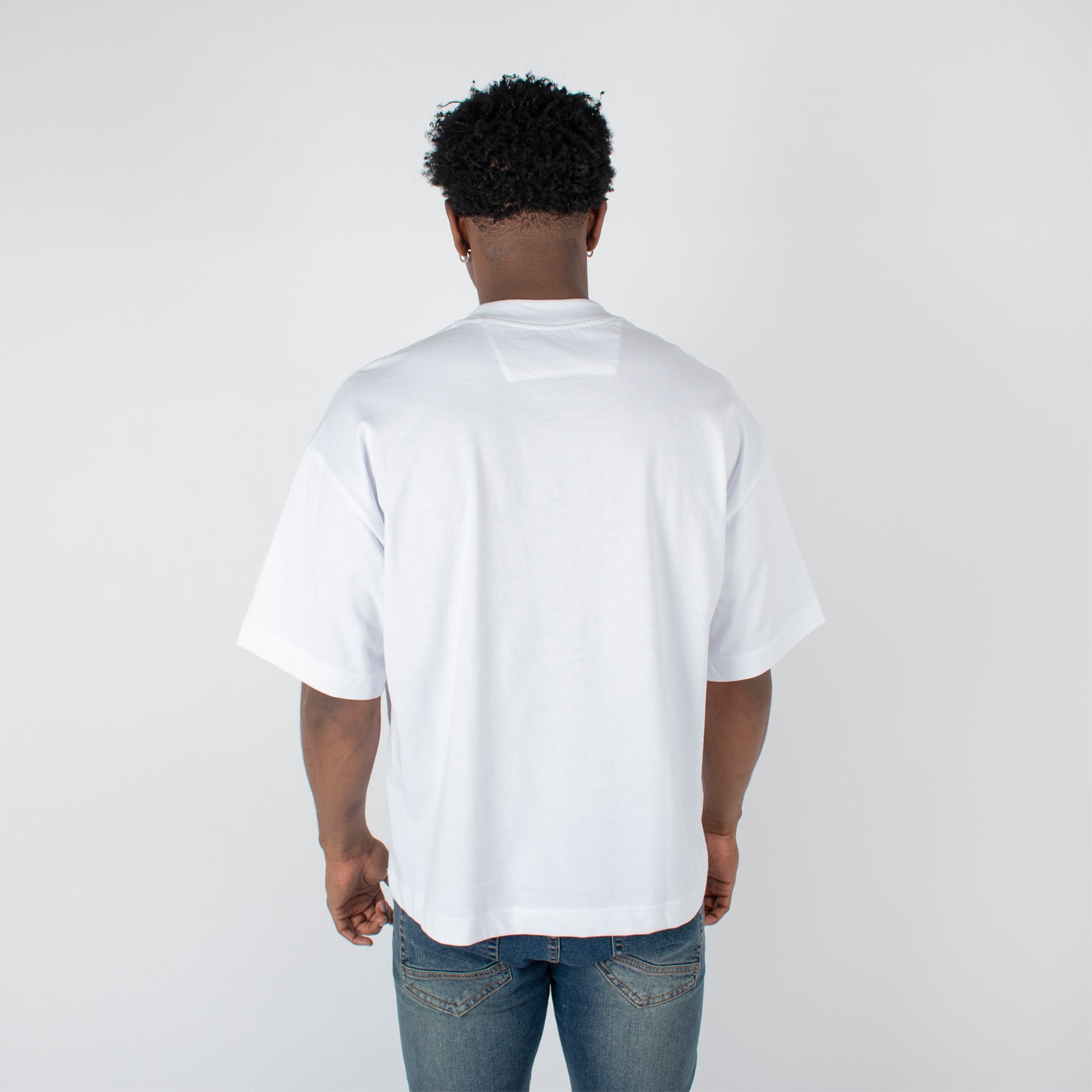 Camiseta hombre Boxi corte blanca